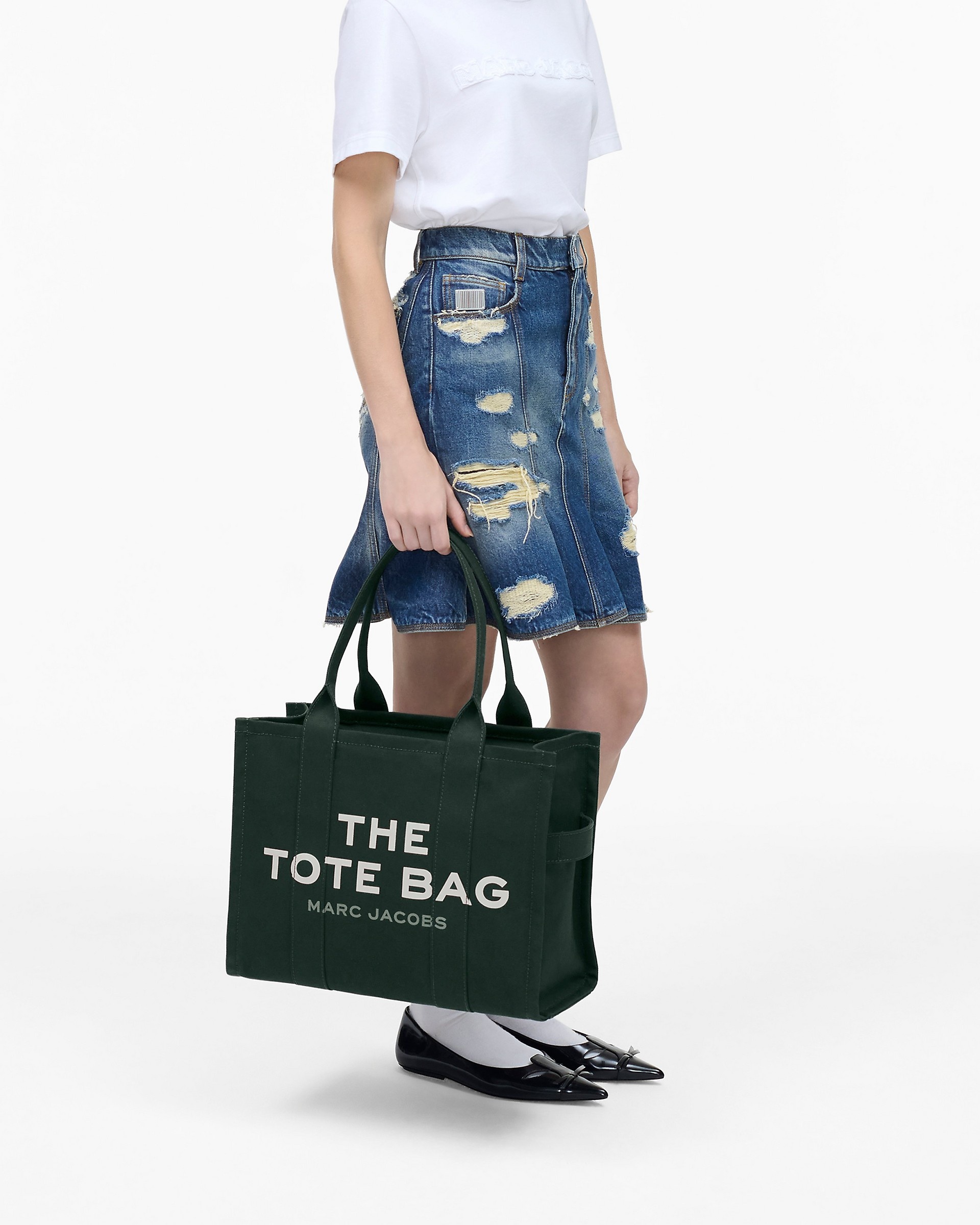 THE CANVAS LARGE TOTE BAG - 8