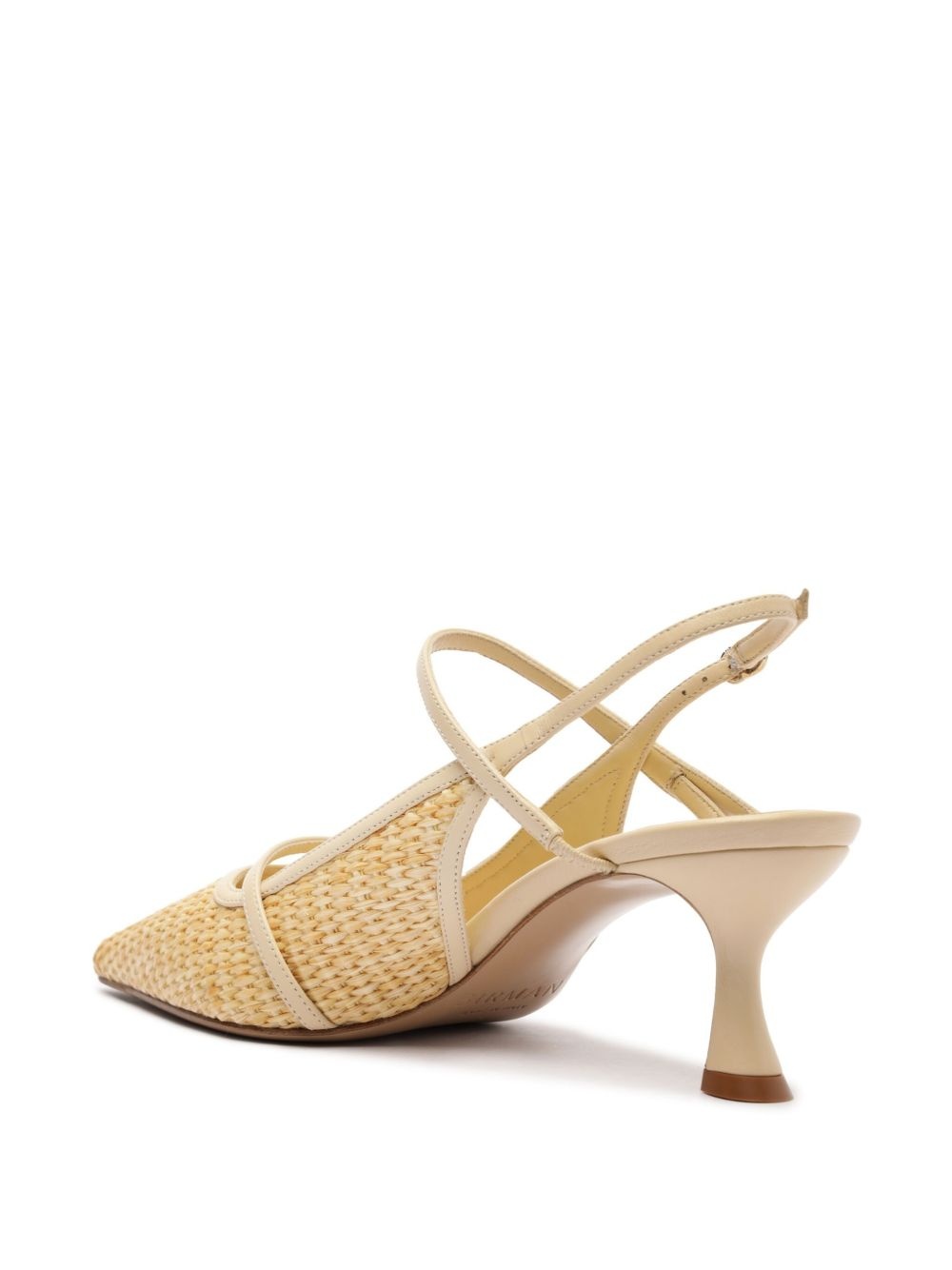 60mm Tita Raffia pumps - 3