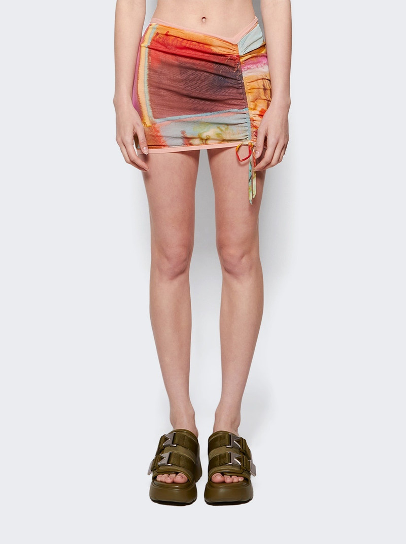 Jean Paul Gaultier Mini Floral Patchwork Skirt 3
