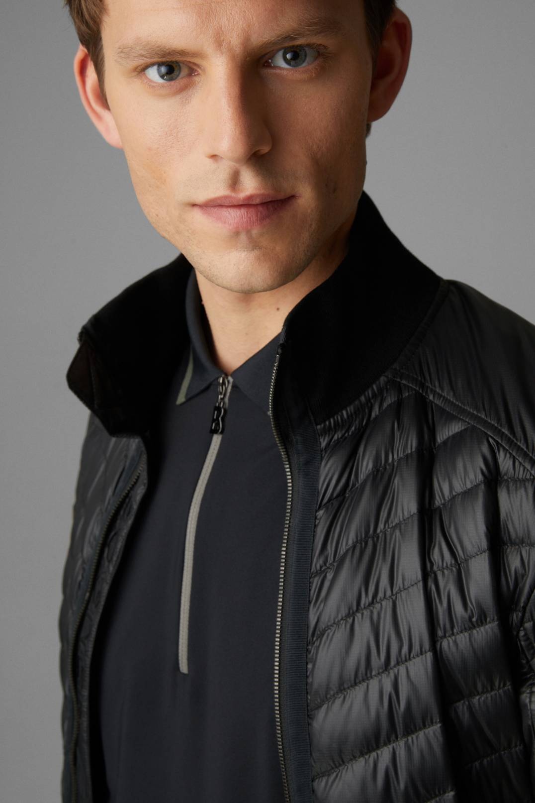 CODY FUNCTIONAL POLO SHIRT IN BLACK - 4