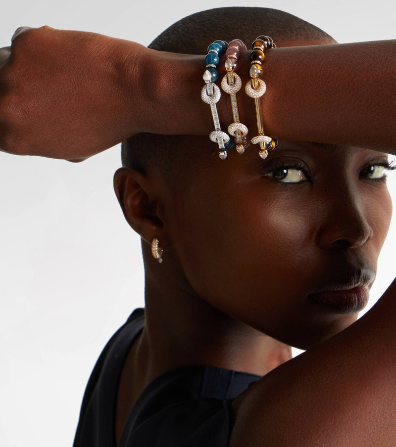 ANANYA Chakra 18kt gold bracelet with gemstones outlook