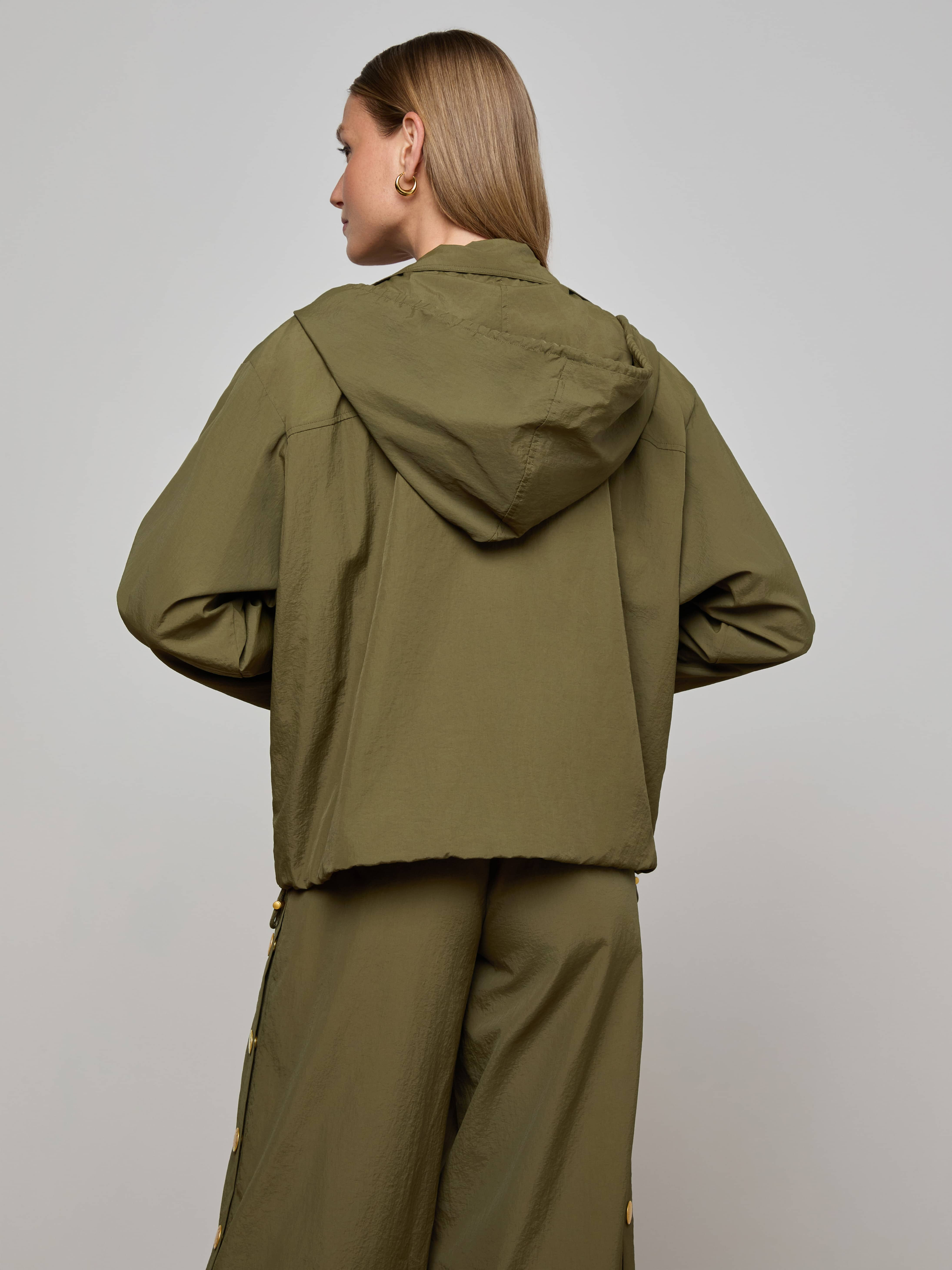 Geovana Hooded Windbreaker - 6