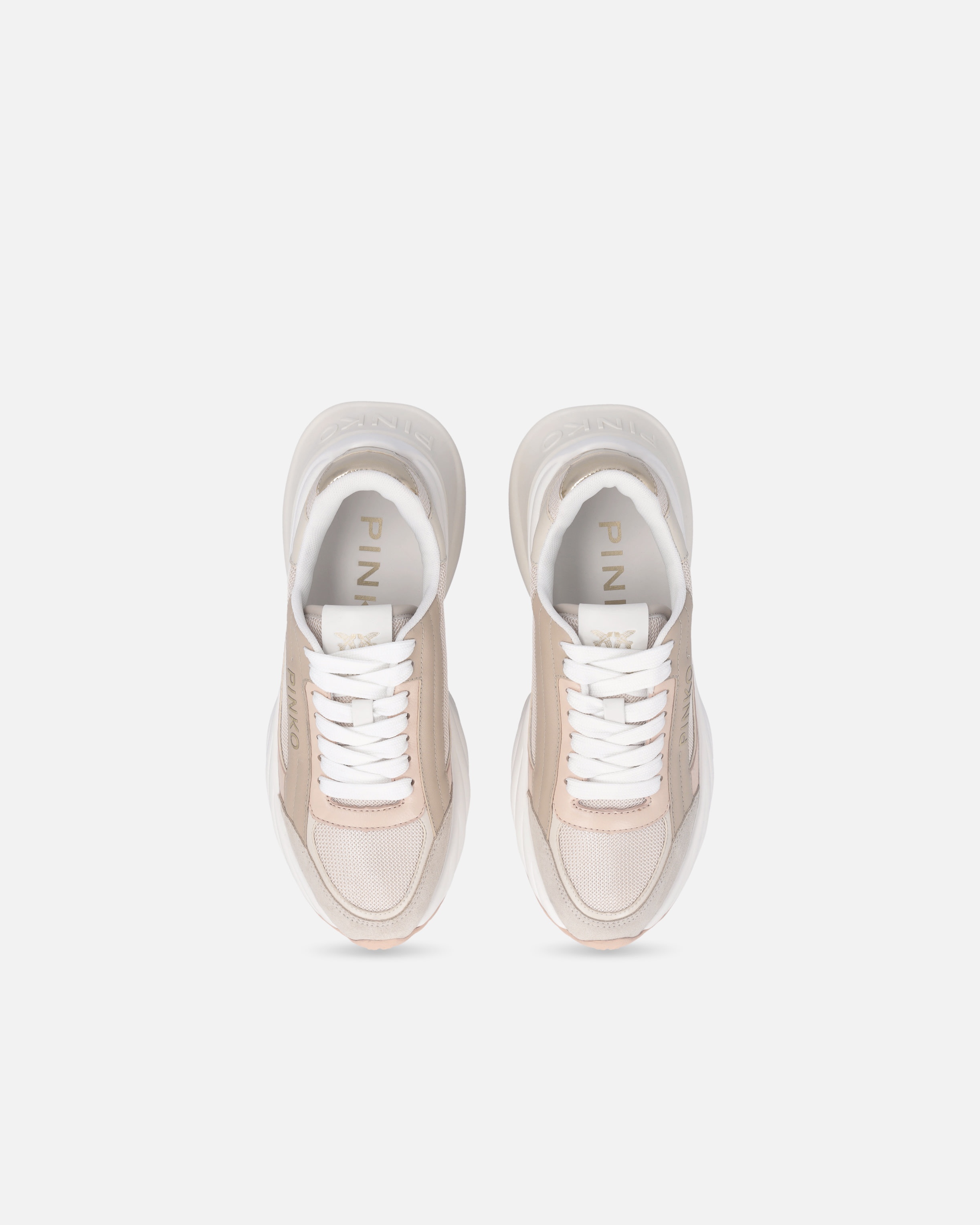 ARIEL SNEAKERS WITH LOGO AND LEATHER AND SUEDE DETAILS - 9