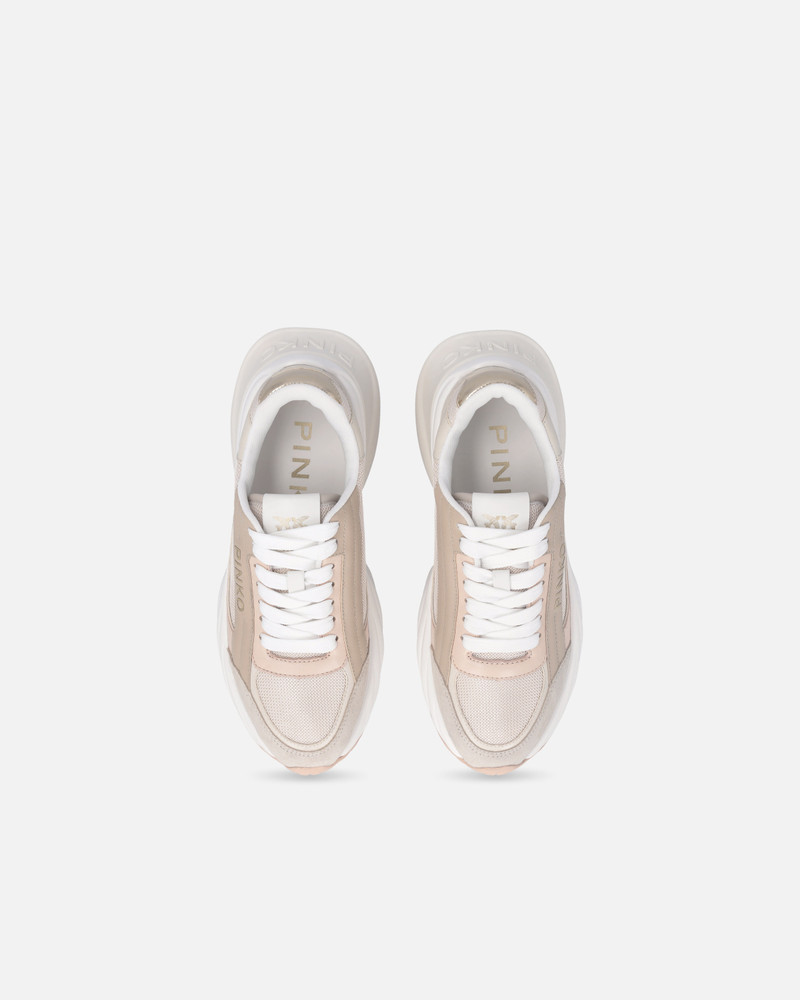 ARIEL SNEAKERS WITH LOGO AND LEATHER AND SUEDE DETAILS 9