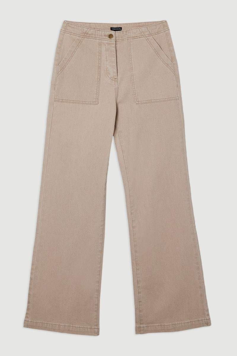 Coloured Denim Straight Leg Jean 4