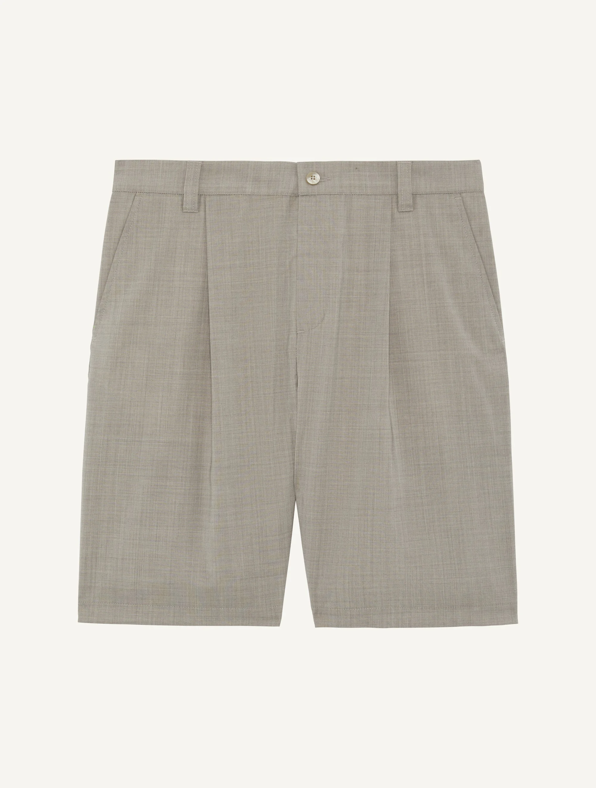 SERENO TROPICAL WOOL SHORTS - 1
