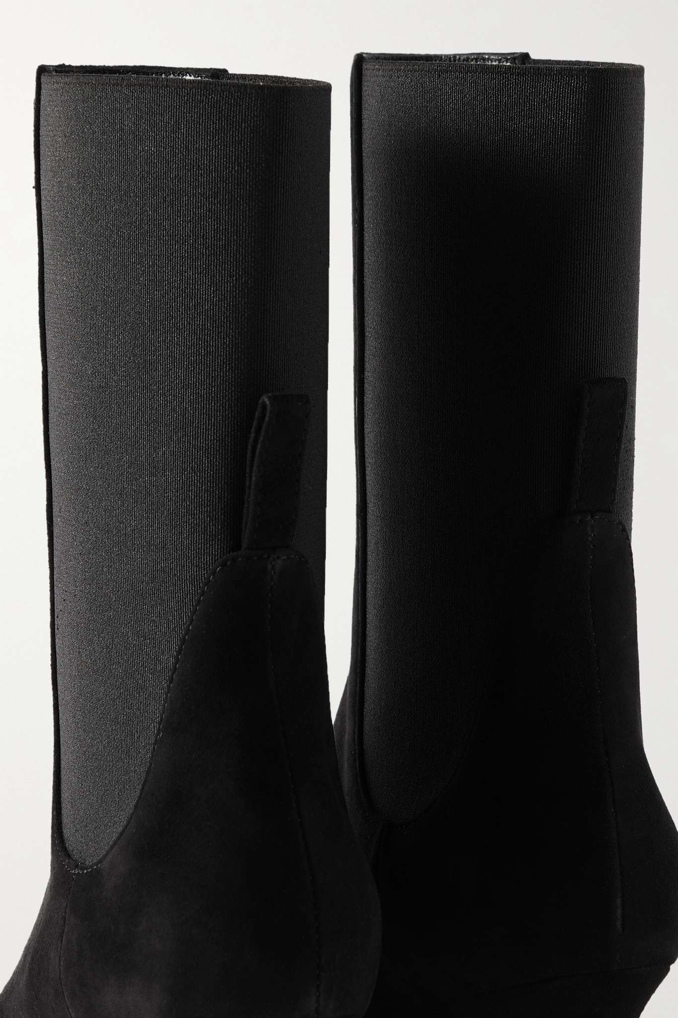 The Mid Heel suede Chelsea boots - 4