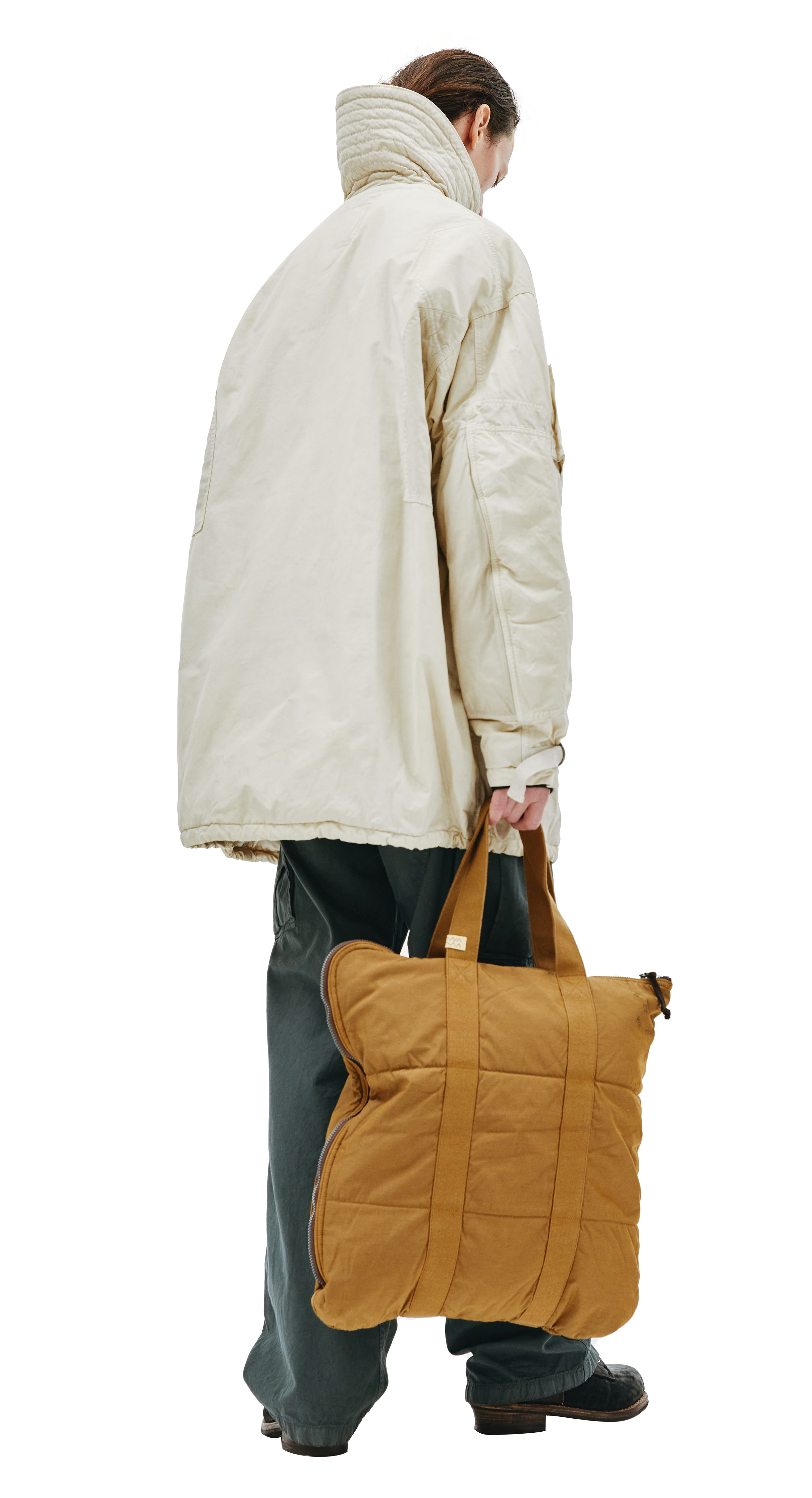 BROWN SLEEPER TOTE BAG - 8