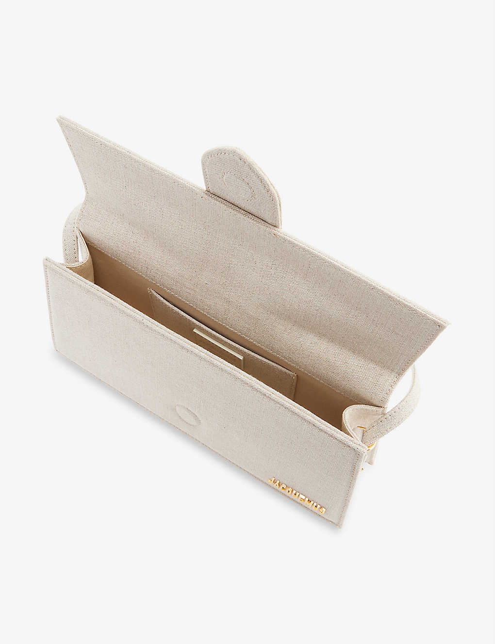 Le Bambino Long canvas top-handle bag - 4