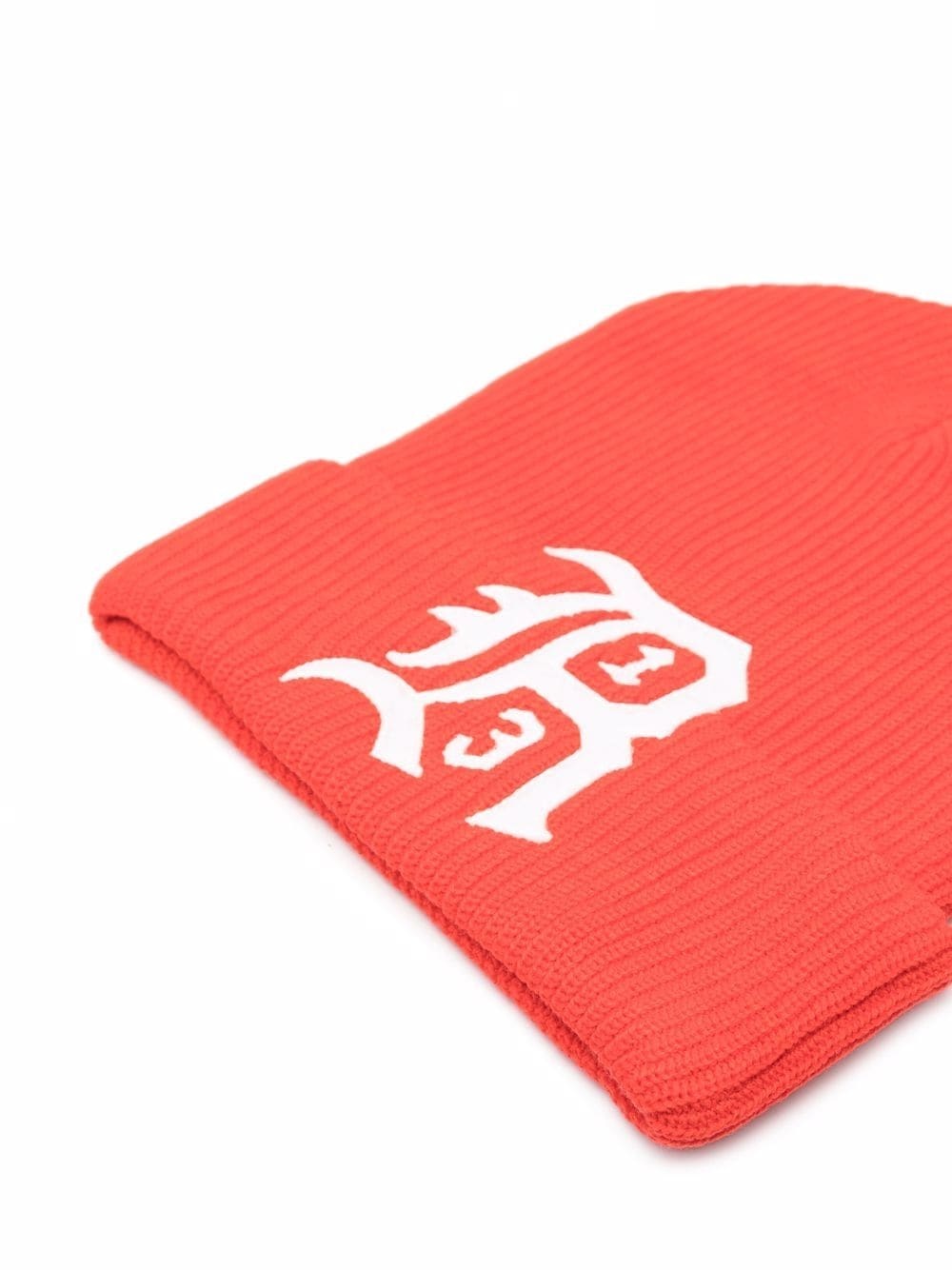 Summer logo-felt appliqué beanie - 2