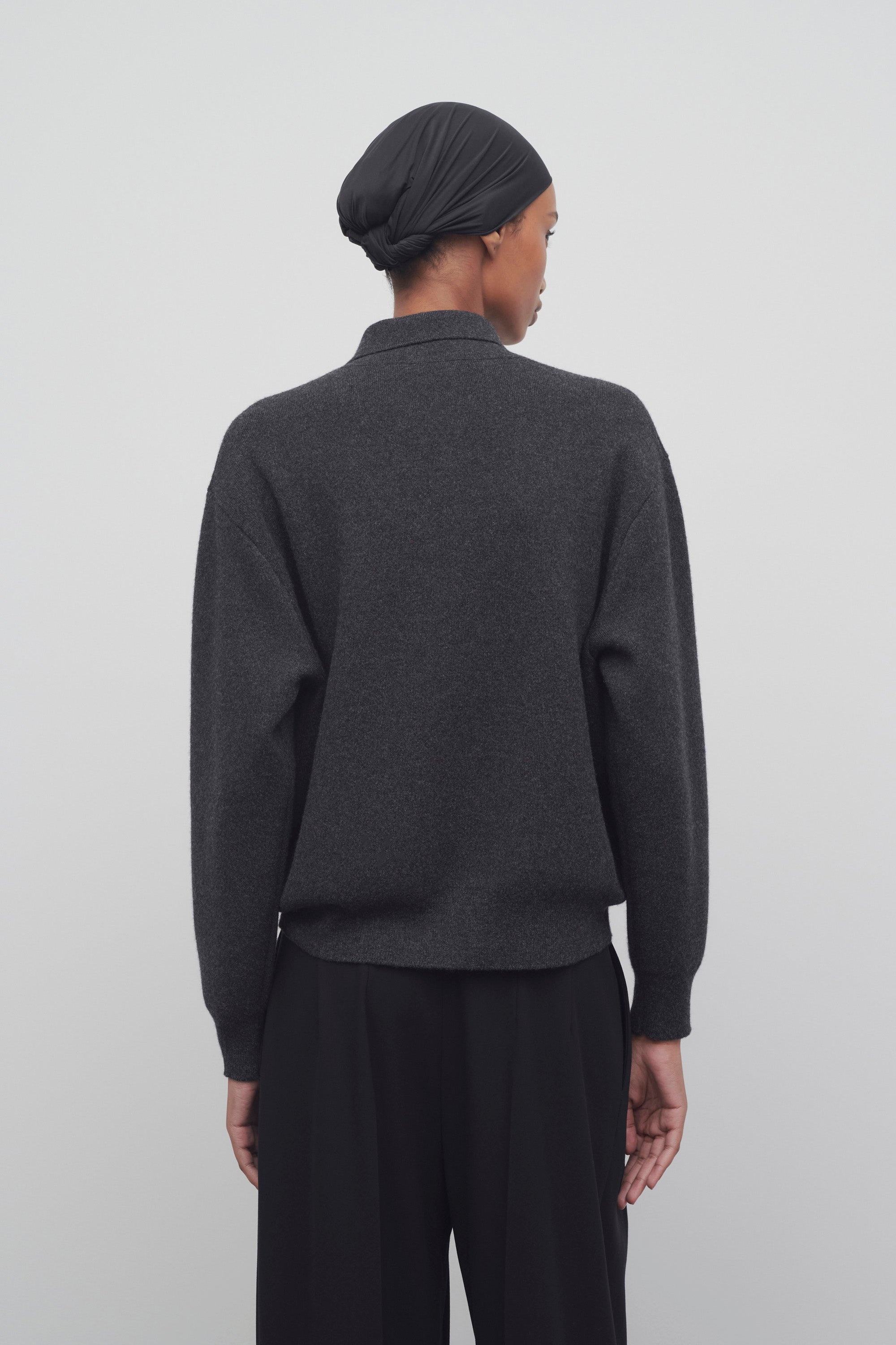 Halvar Polo Sweater in Cashmere - 5