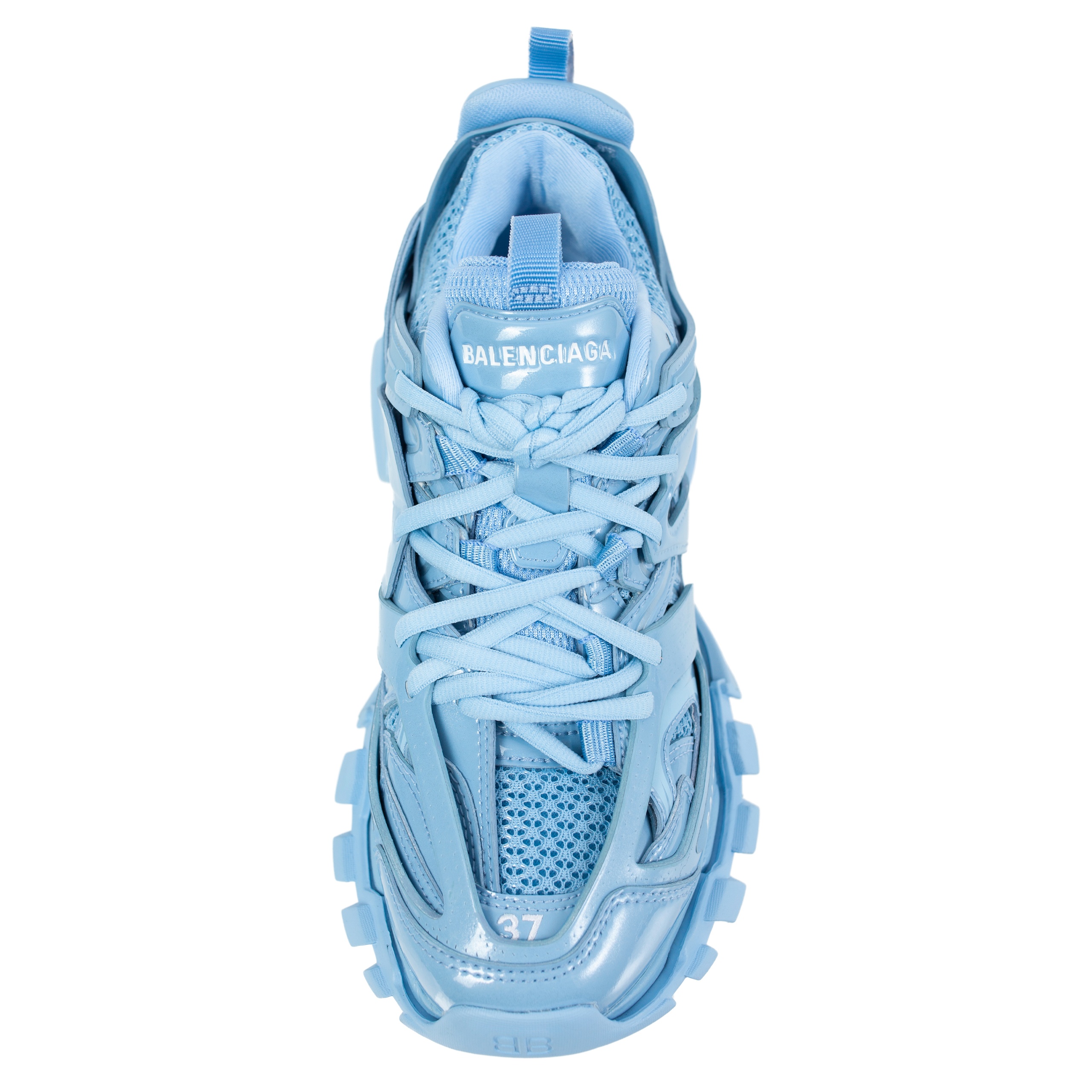 TRACK SNEAKERS IN METALLIC INDIGO - 3