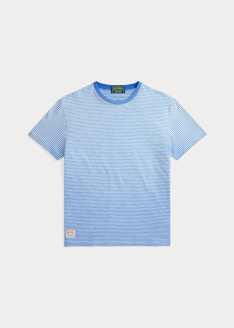 Classic Fit Striped Jersey T-Shirt 1