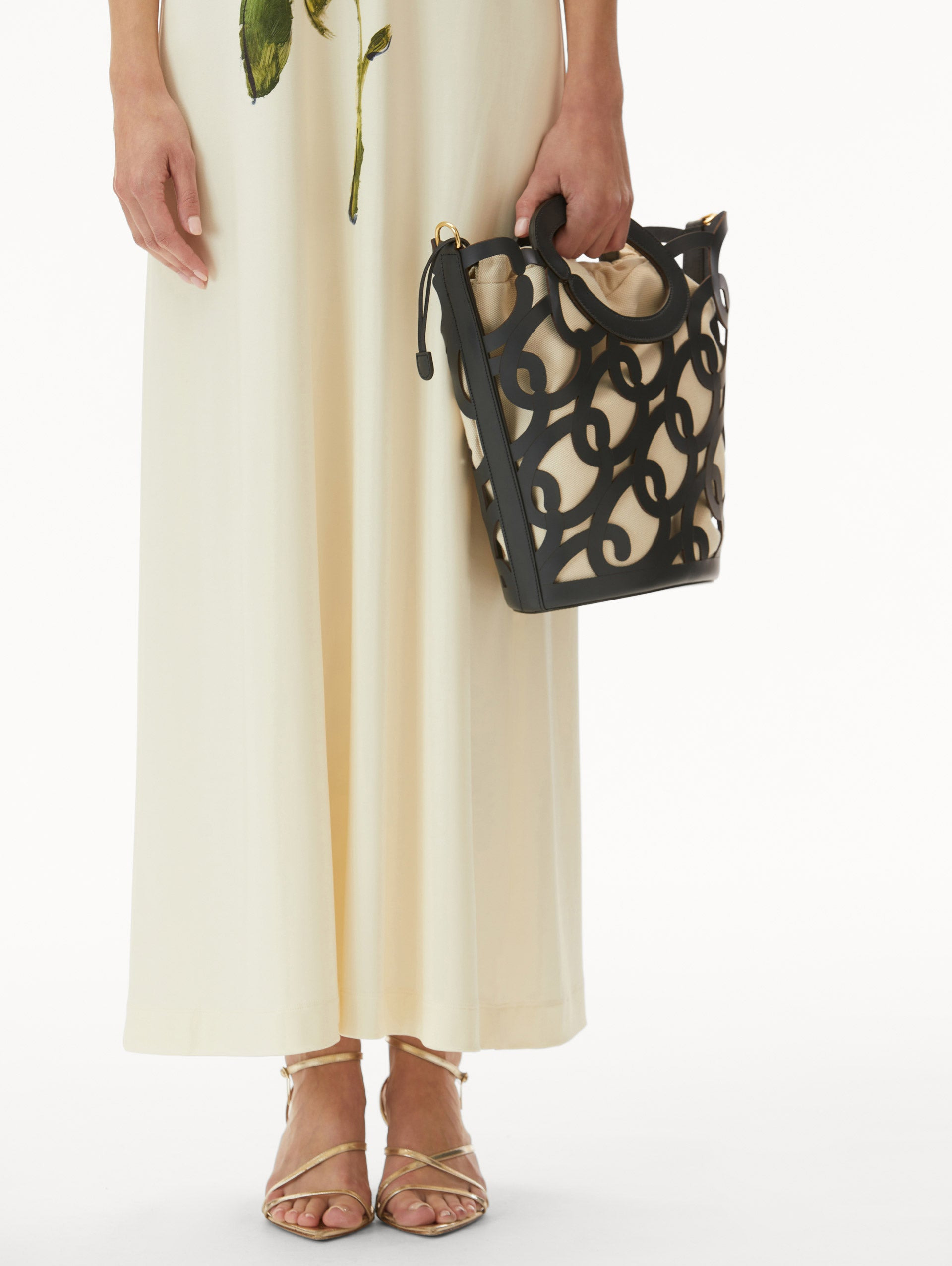 OSCAR CHAIN-LINK LEATHER TOTE - 2