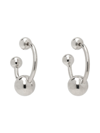 Jean Paul Gaultier Silver Piercing Earrings outlook