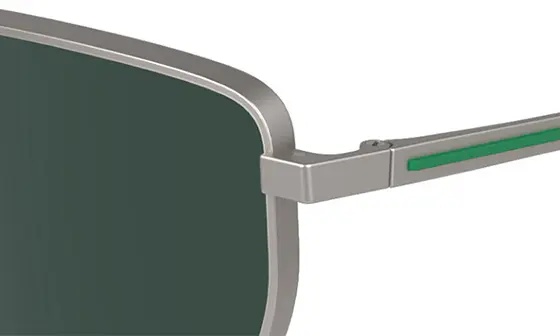 Premium Heritage 52mm Rectangular Sunglasses - 6