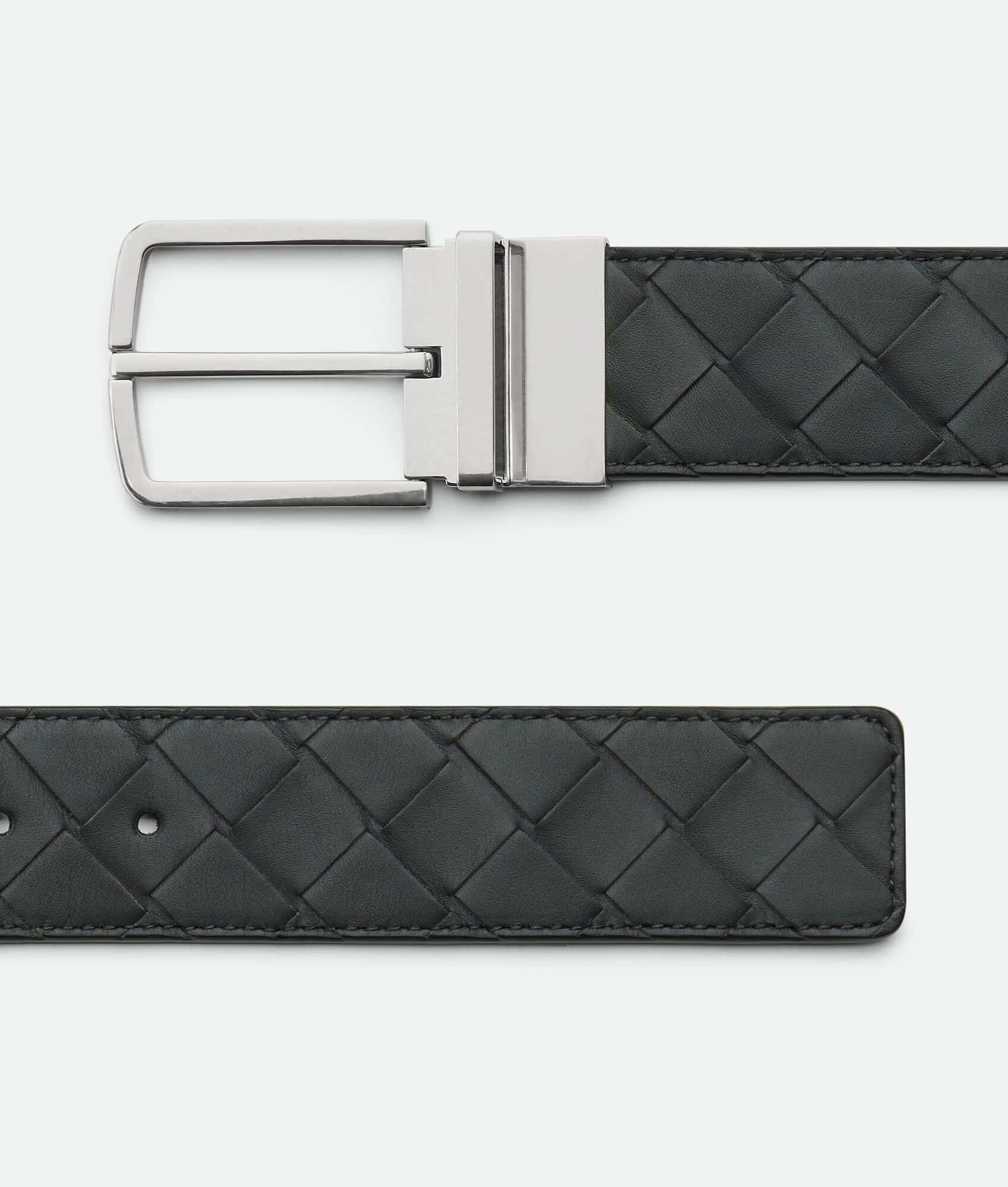 Intrecciato Reversible Belt - 4