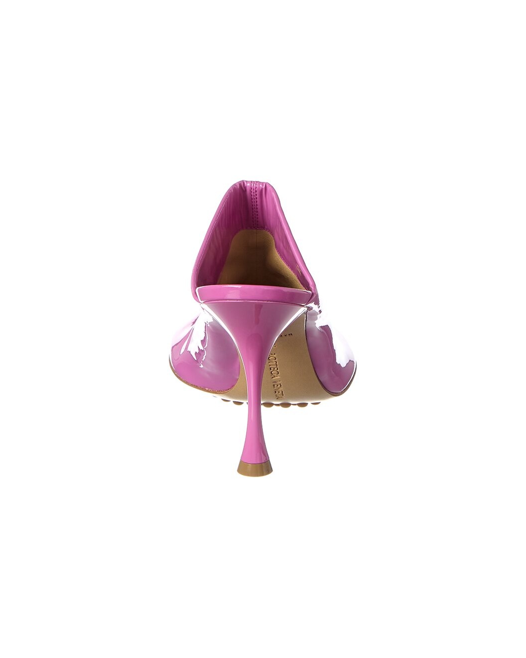Bottega Veneta Dot Sock Patent Mule - 3