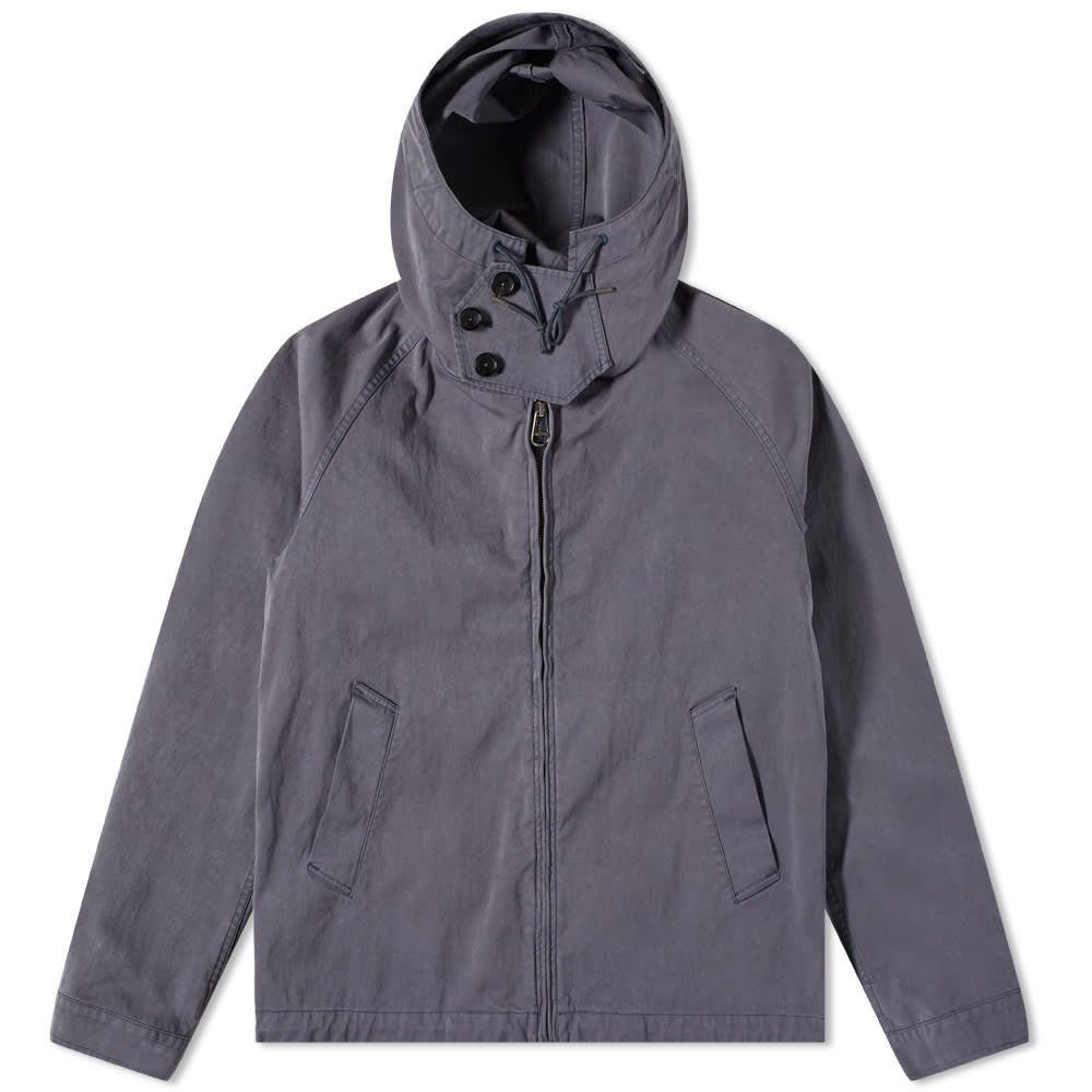 Ten-C Garment Dyed Anorak Jacket - 1