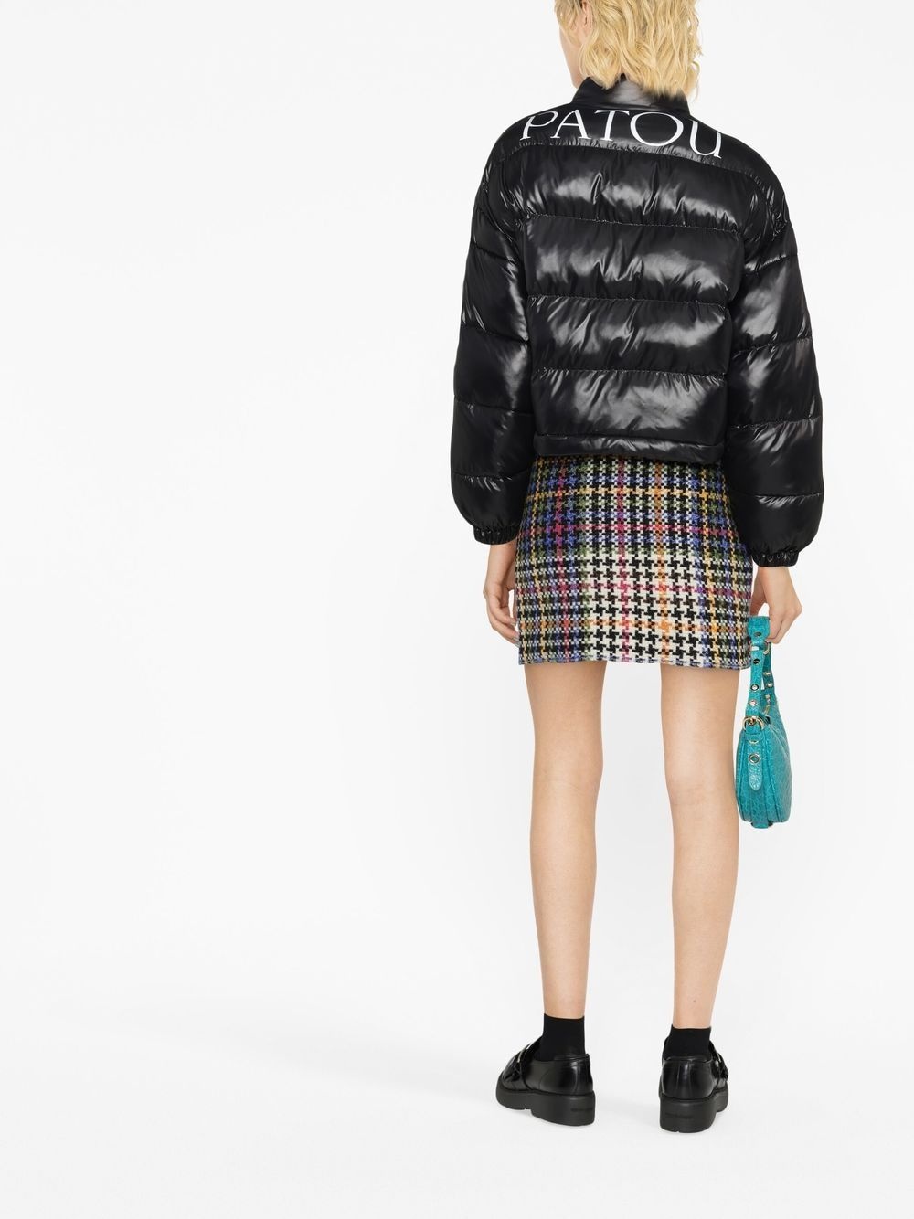 cropped puffer jacket - 4