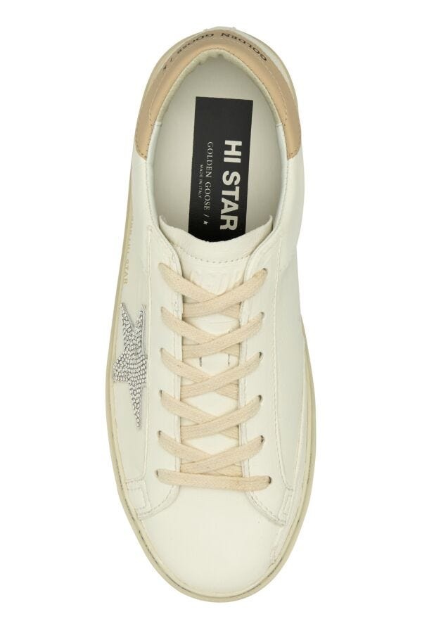 White leather Hi Star sneakers - 4