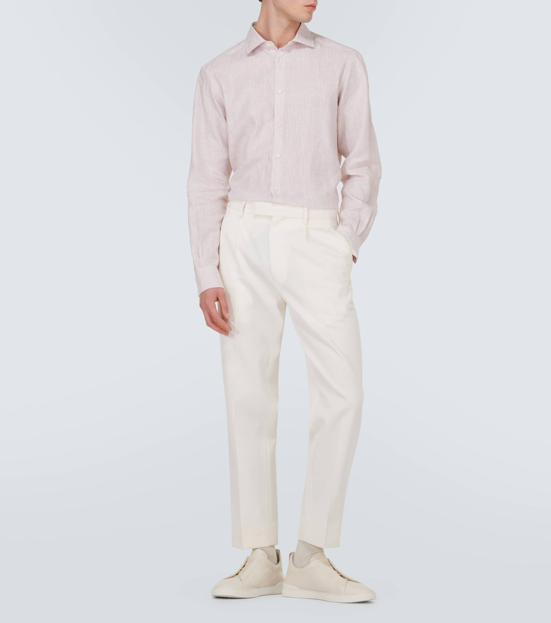 Striped Oasi Lino shirt - 2