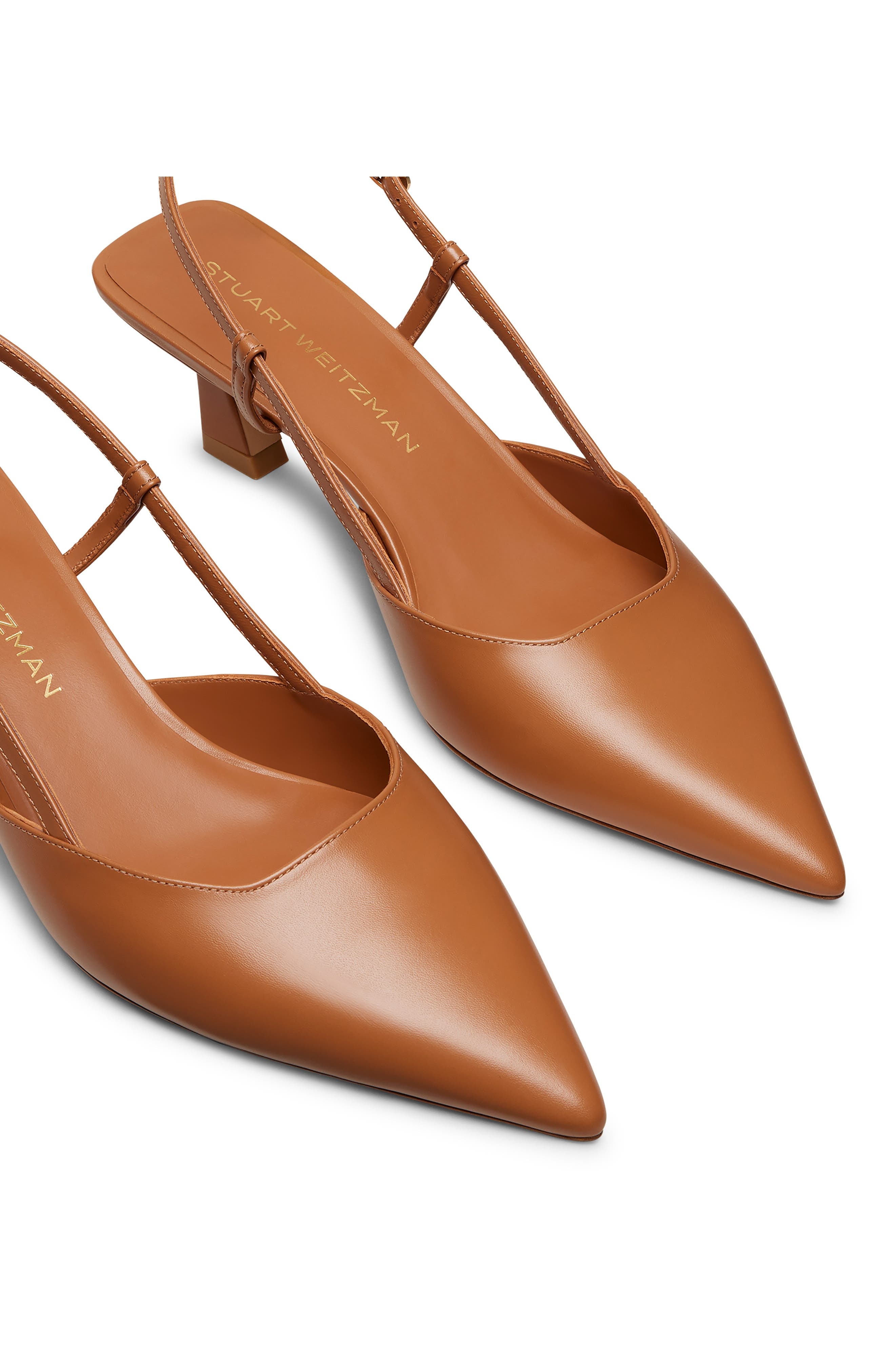 Stuart Weitzman Vinnie 50 Slingback Pump in Macchiato at Nordstrom - 4