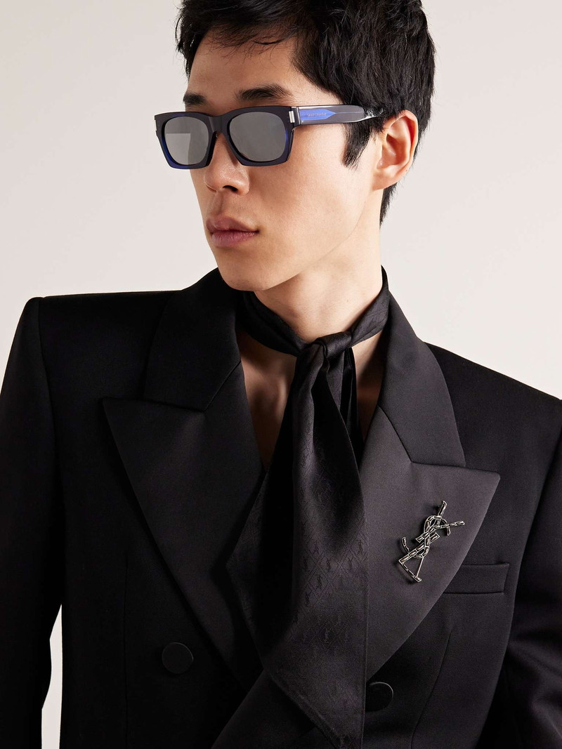 SAINT LAURENT Square-Frame Acetate Sunglasses outlook
