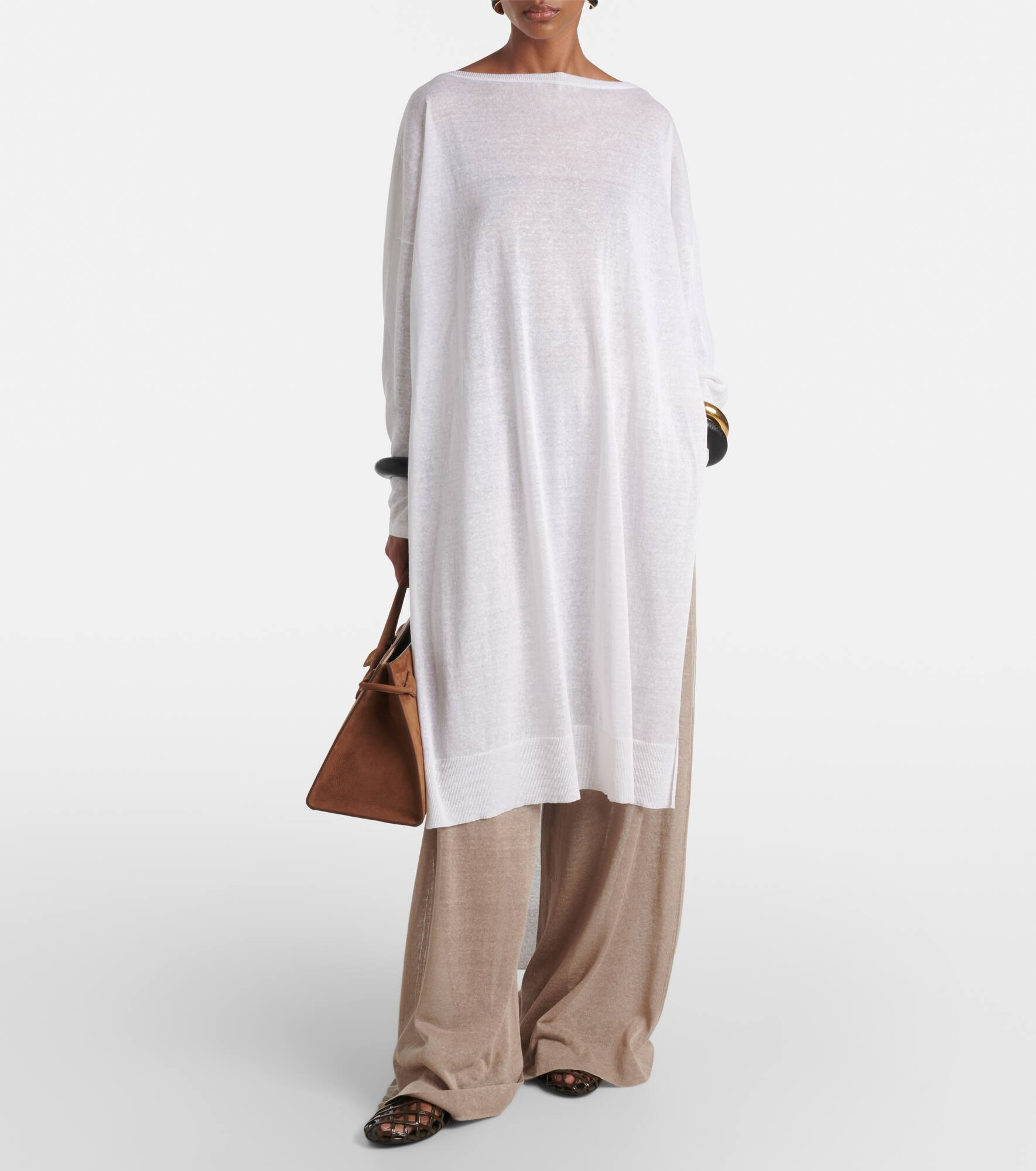 Le Teckel suede tote bag - 5