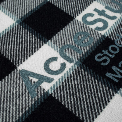 Acne Studios Acne Studios Cassiar Check Scarf outlook