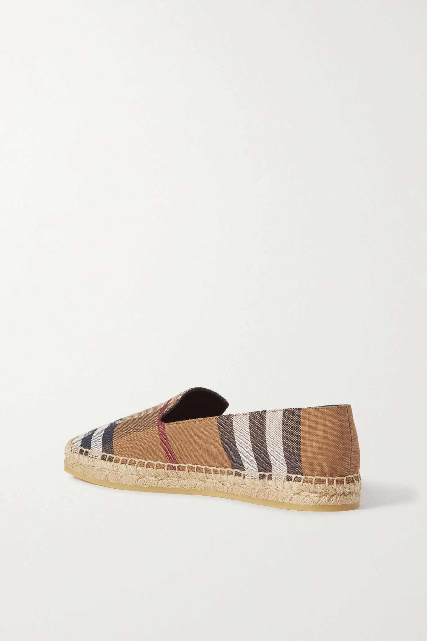 Checked canvas espadrilles - 3