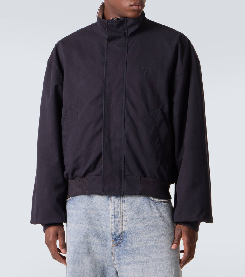Reversible cotton-blend blouson jacket 7