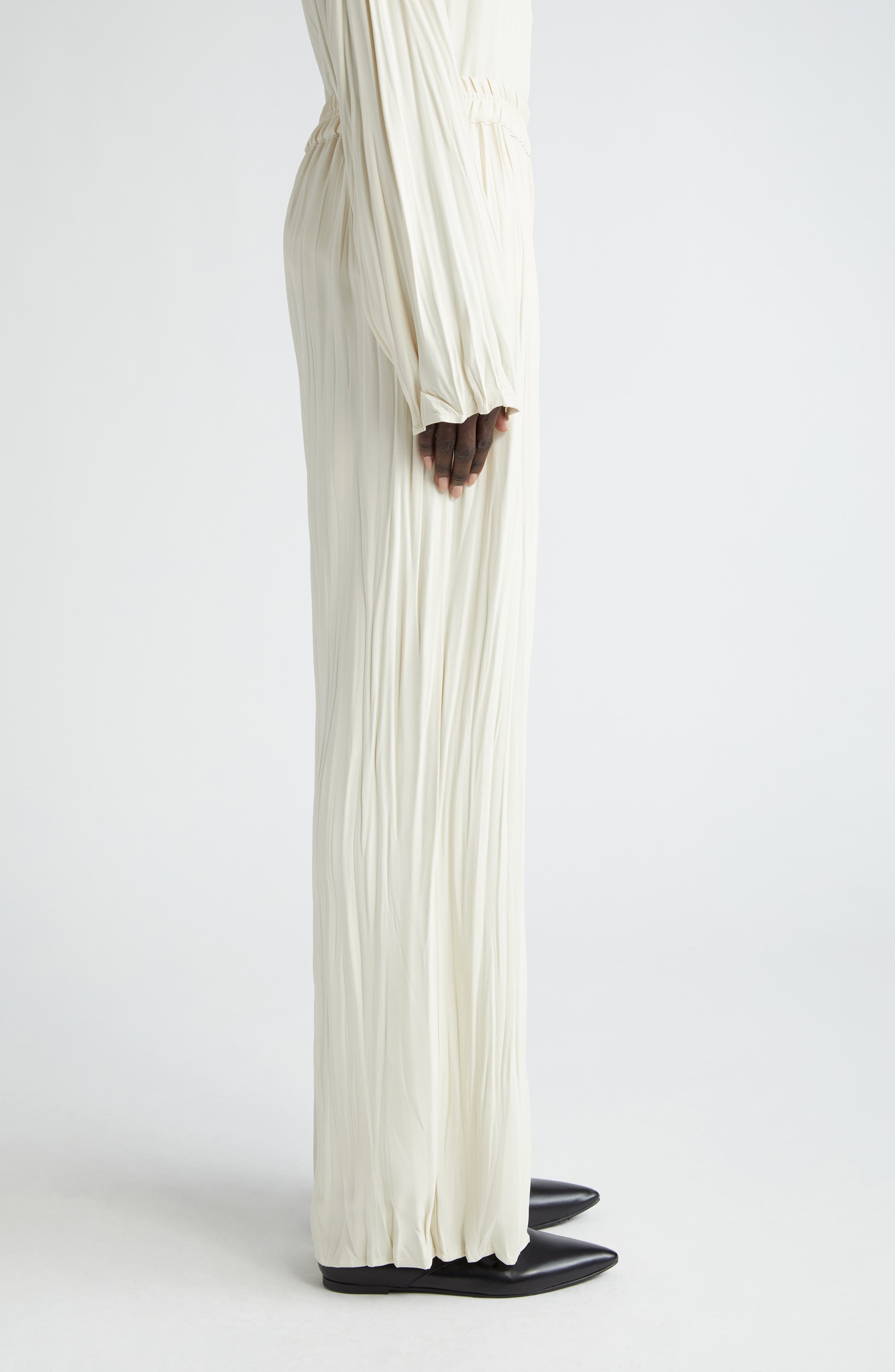 Maisie Plissé Pants - 3