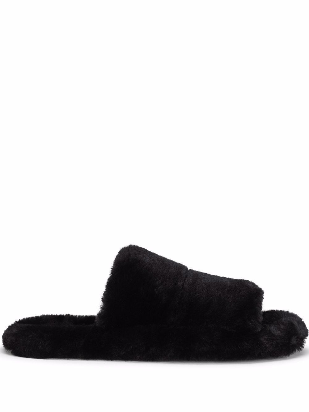 faux fur slides - 1