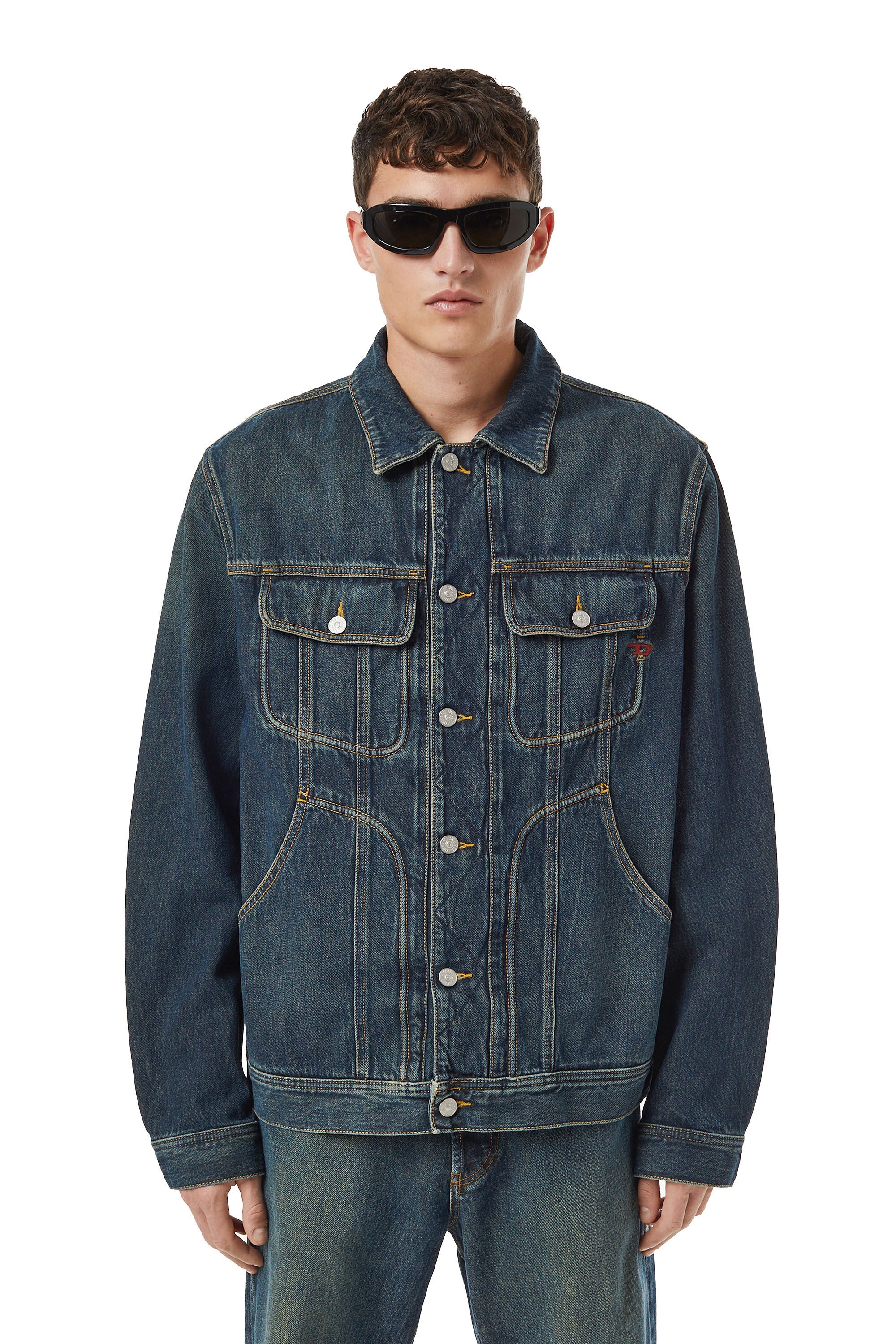D-RILEY TRUCKER JACKET - 3