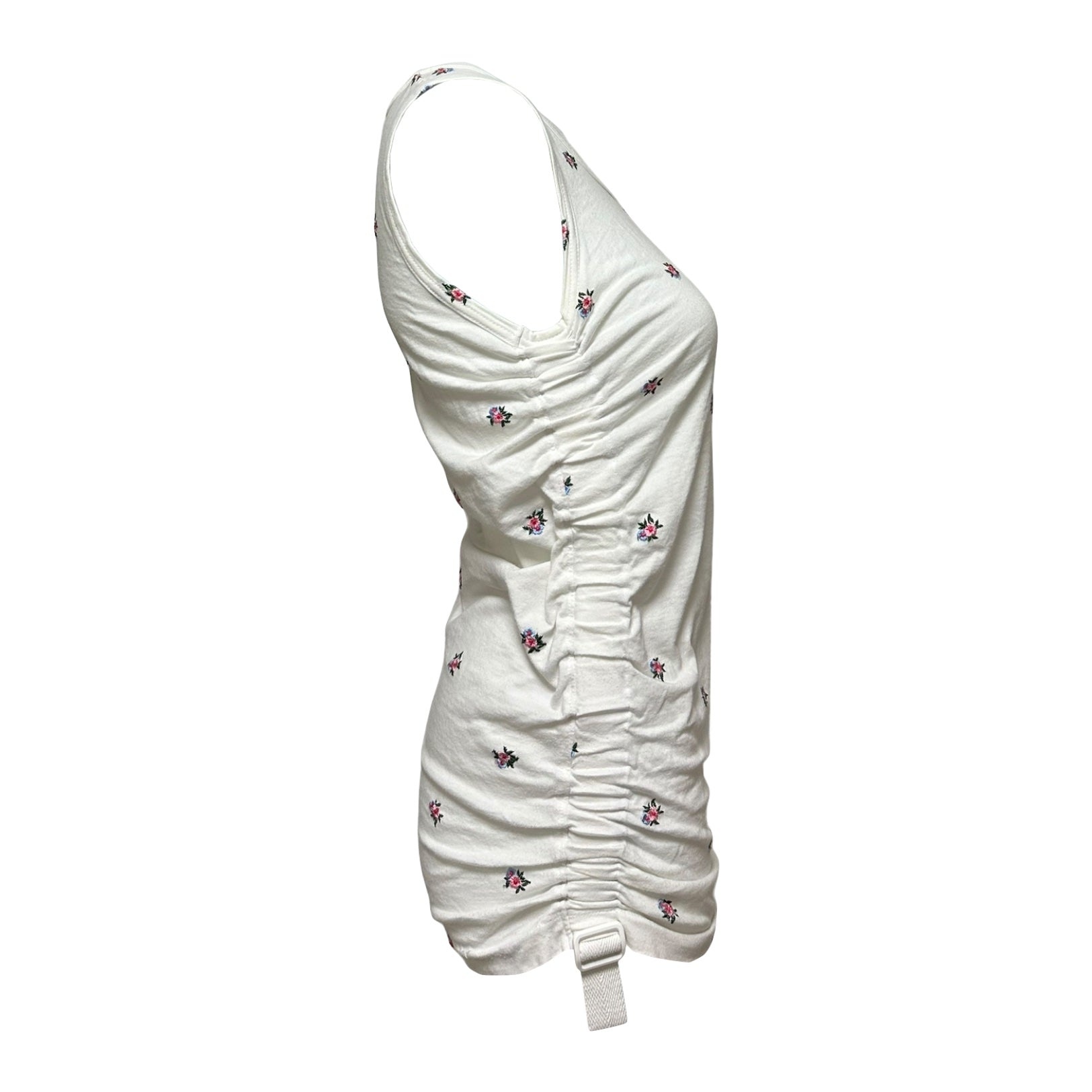 JUNYA WATANABE Spring Summer 2003 Floral Print Parachute Tank Top - 3
