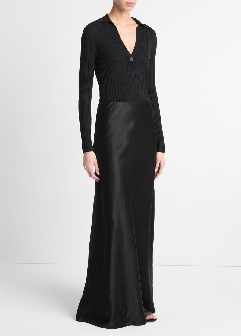 Vince Satin Maxi Skirt outlook