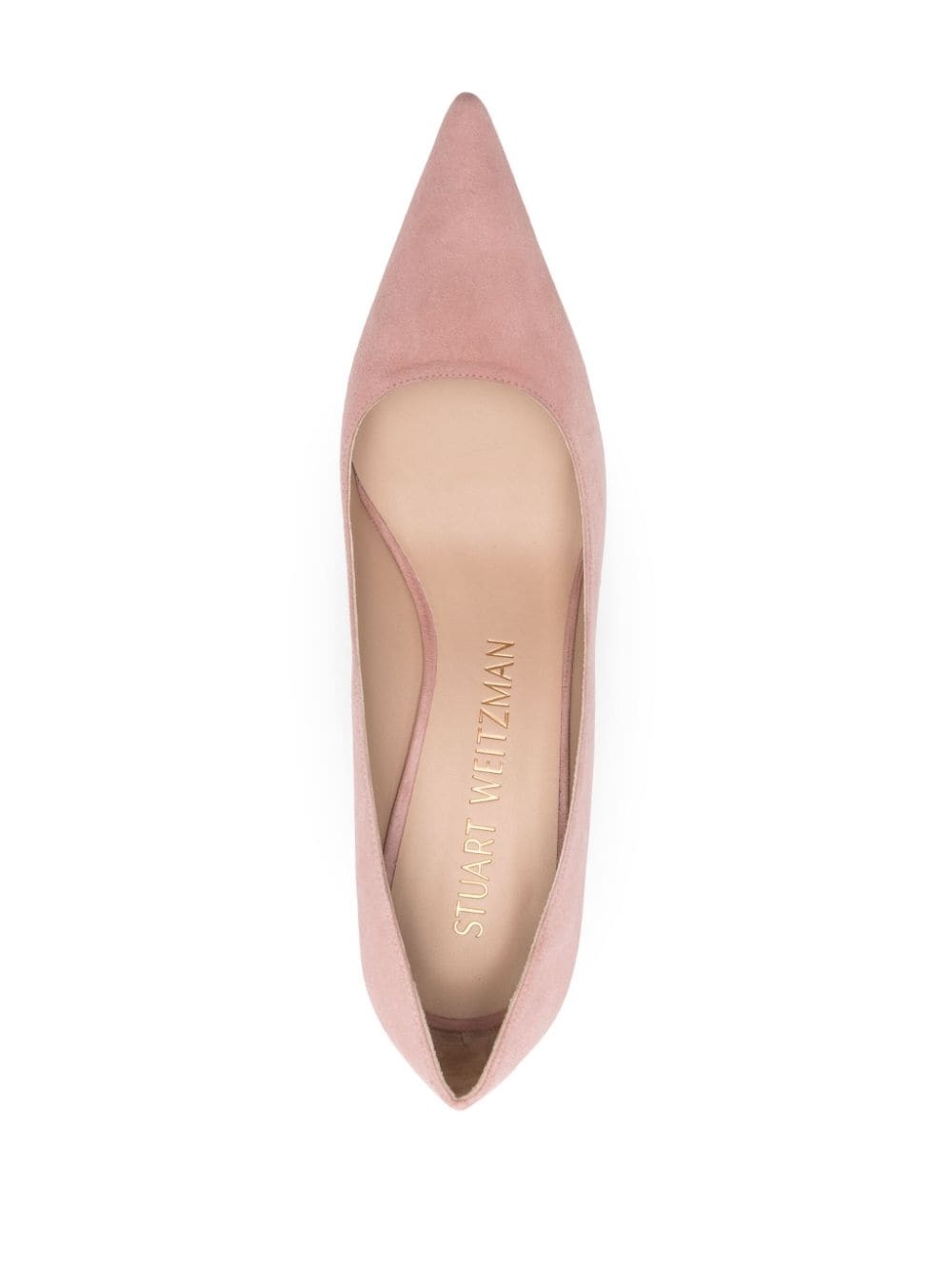 Stuart 95mm suede pumps - 4