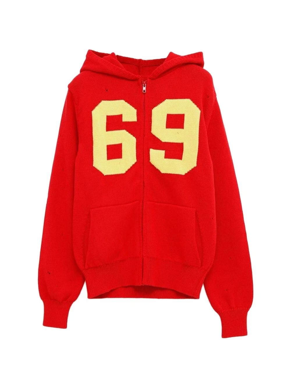 69 front-zip hoodie - 1