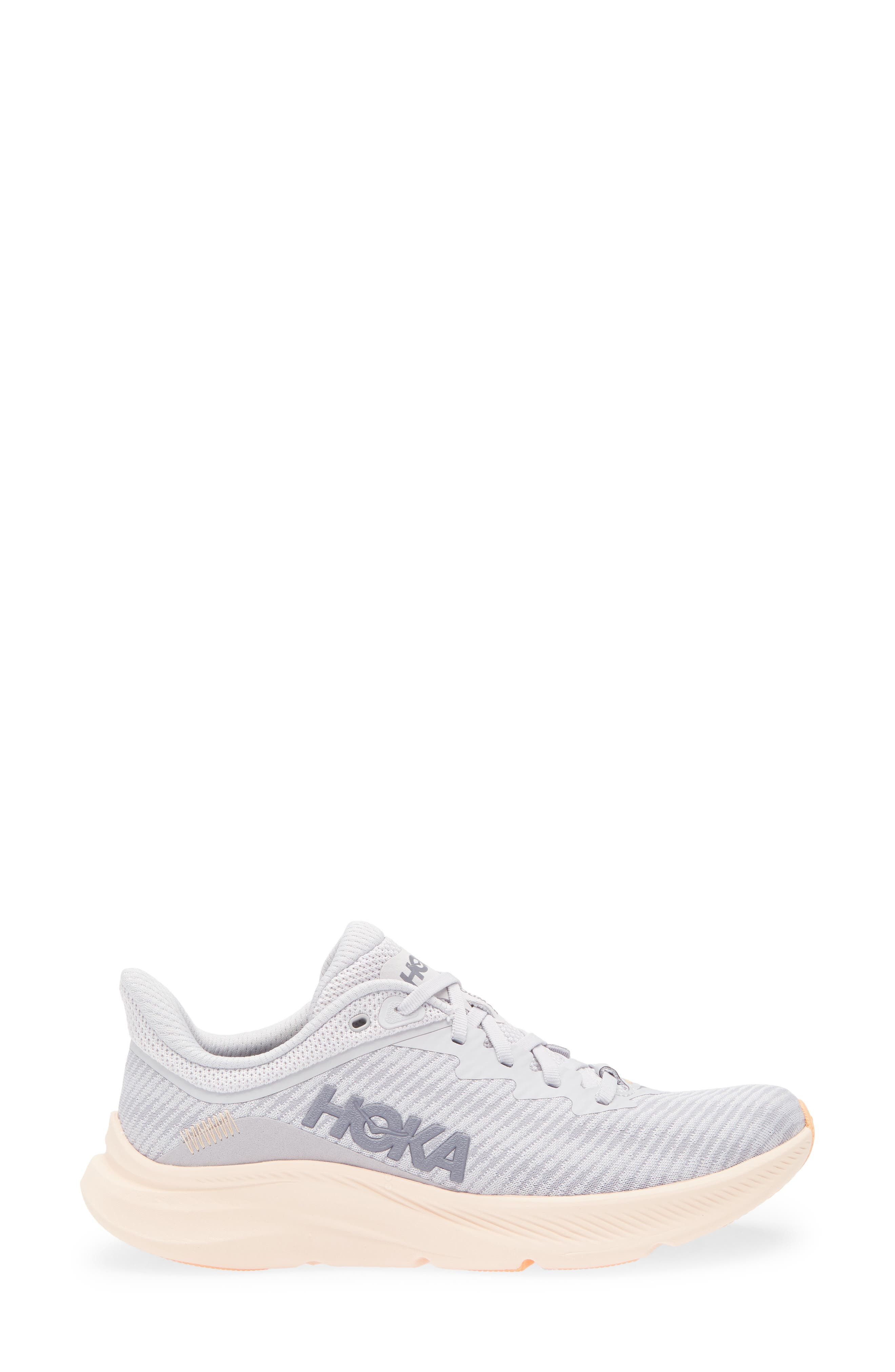 HOKA Solimar Running Shoe in Cosmic Grey /Tangerine Glow at Nordstrom - 3