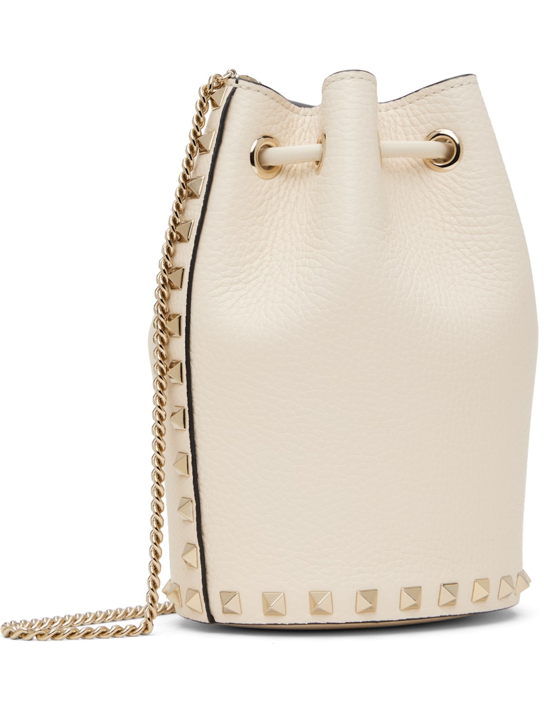 Off-White Mini Drawstring Rockstud Bag - 3