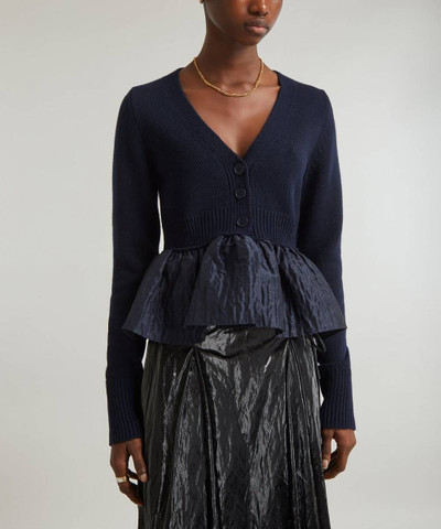 CECILIE BAHNSEN Joelle Cropped Cardigan outlook