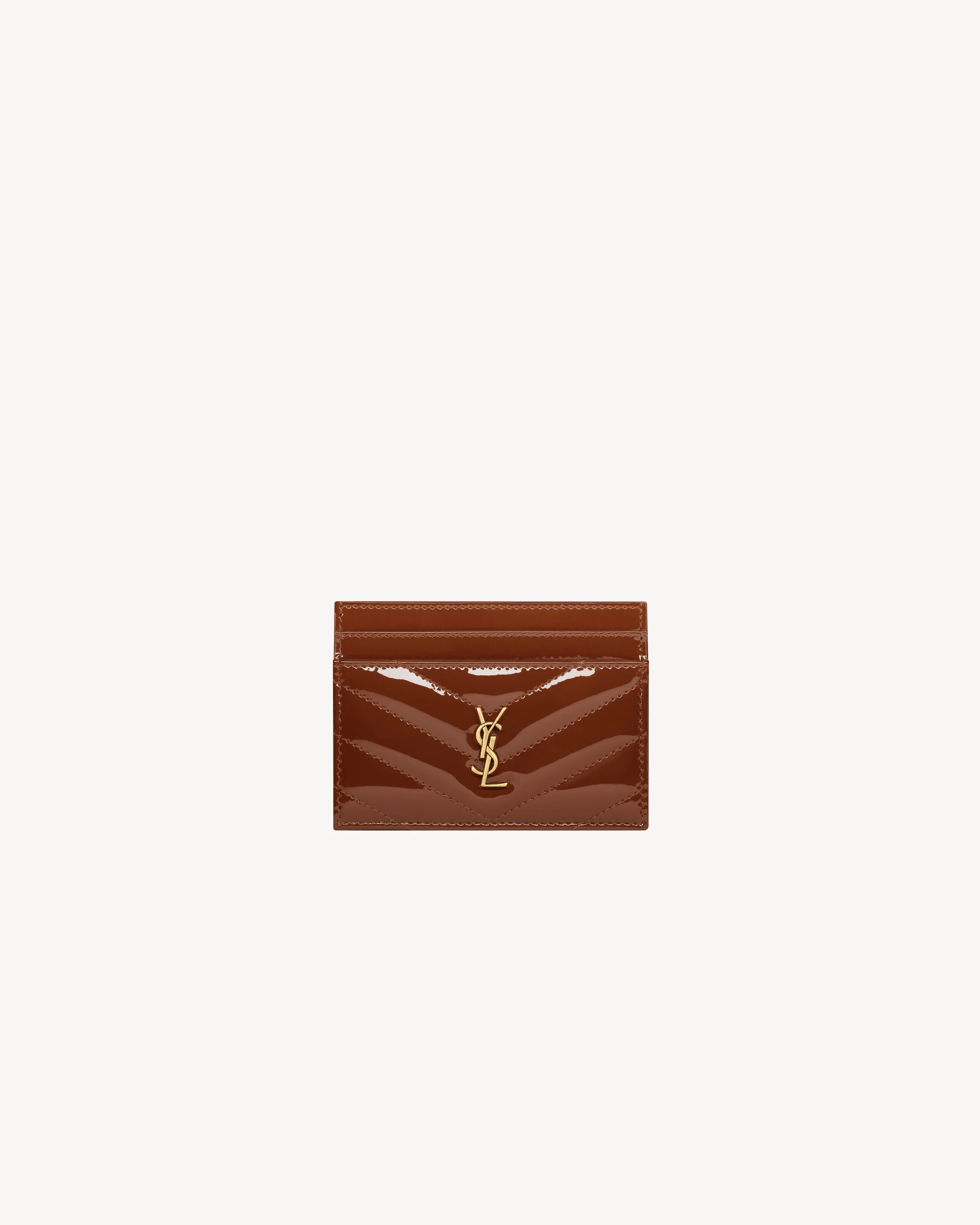 CASSANDRE CARD CASE IN PATENT LEATHER - 1