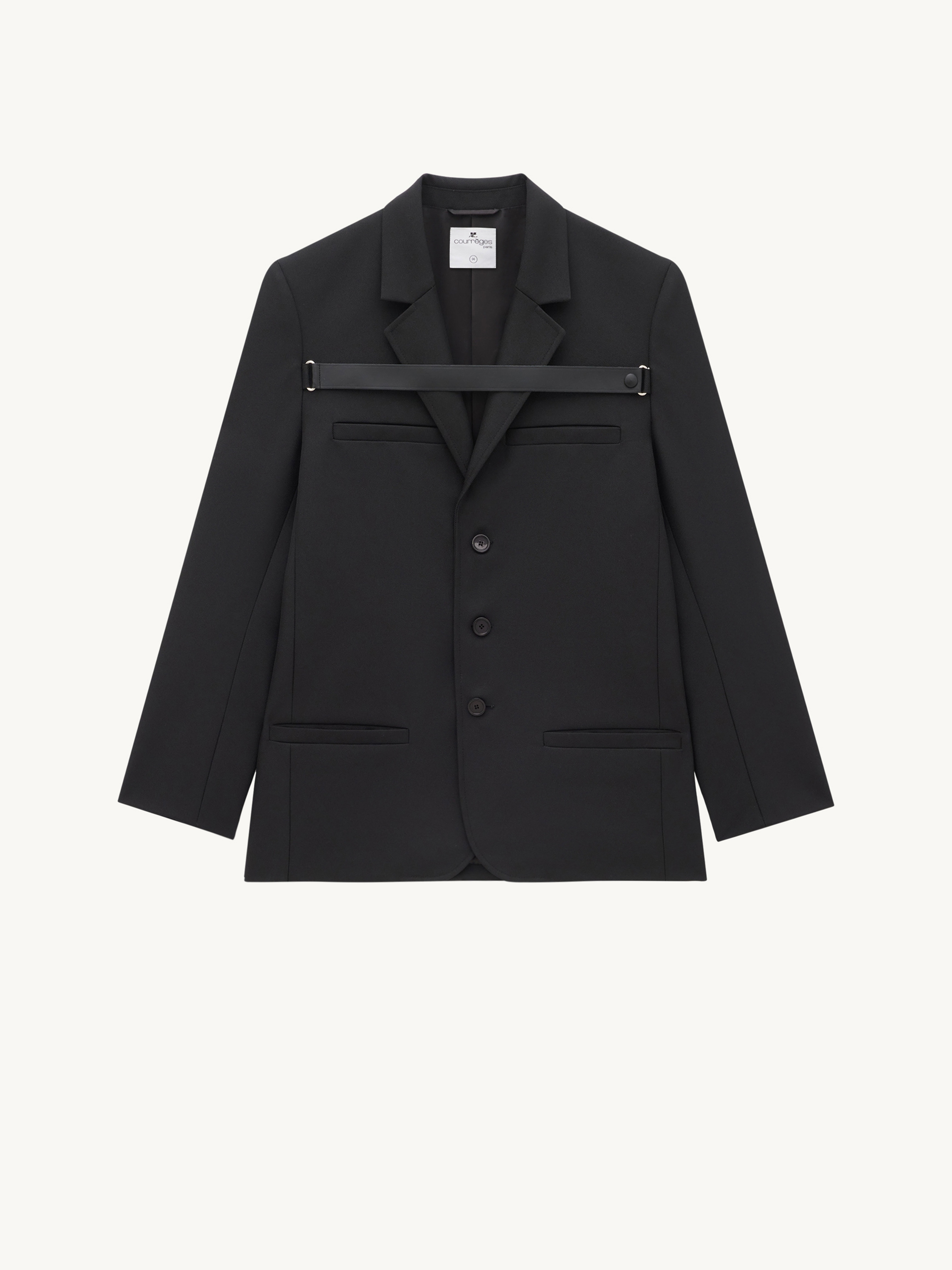 RETRO TWILL STRAP TAILOR JACKET - 1