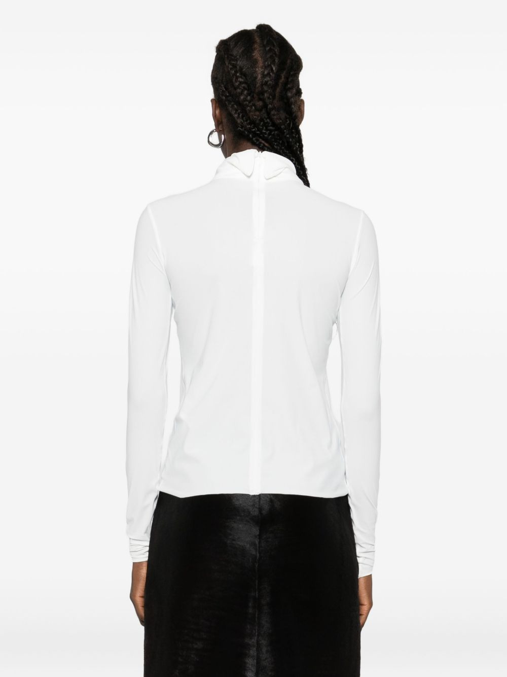 turtleneck long-sleeve top - 4