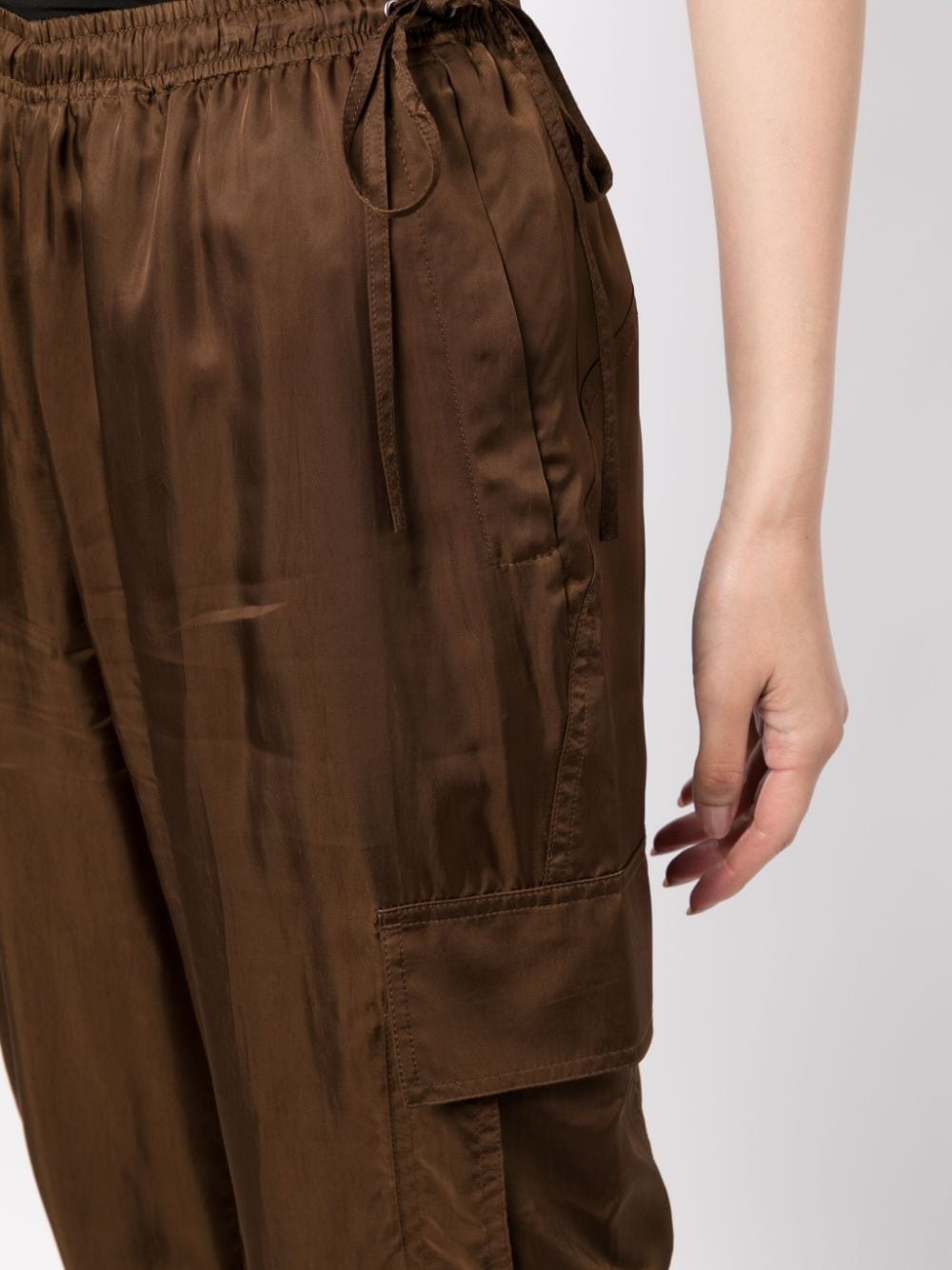 wide-leg cargo pants - 5