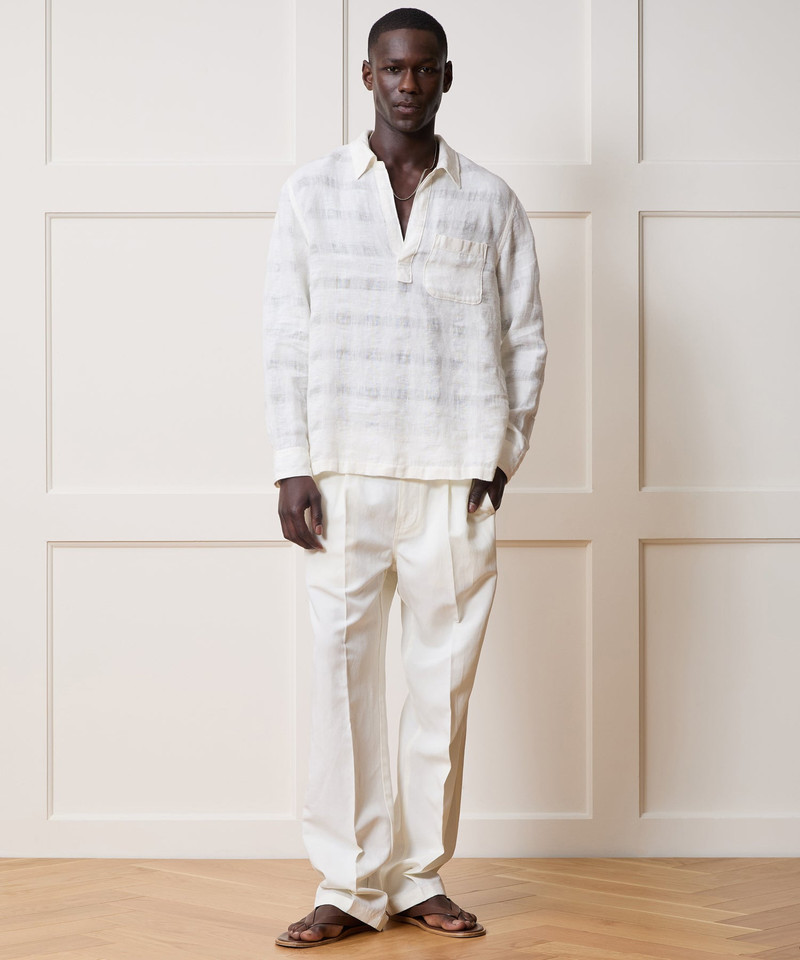 Linen Popover Shirt 4