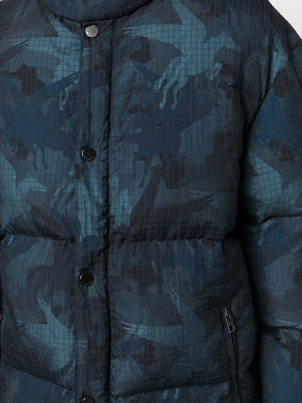 camouflage padded jacket - 5