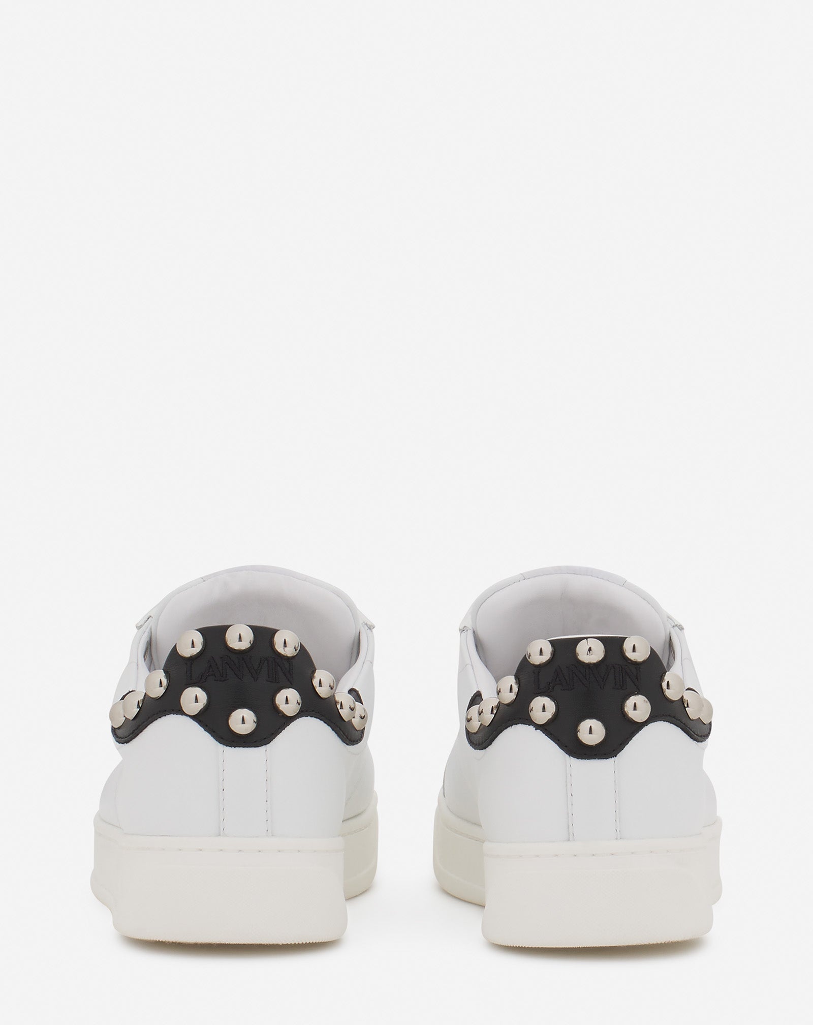 STUDDED LEATHER DDBO SNEAKERS - 3