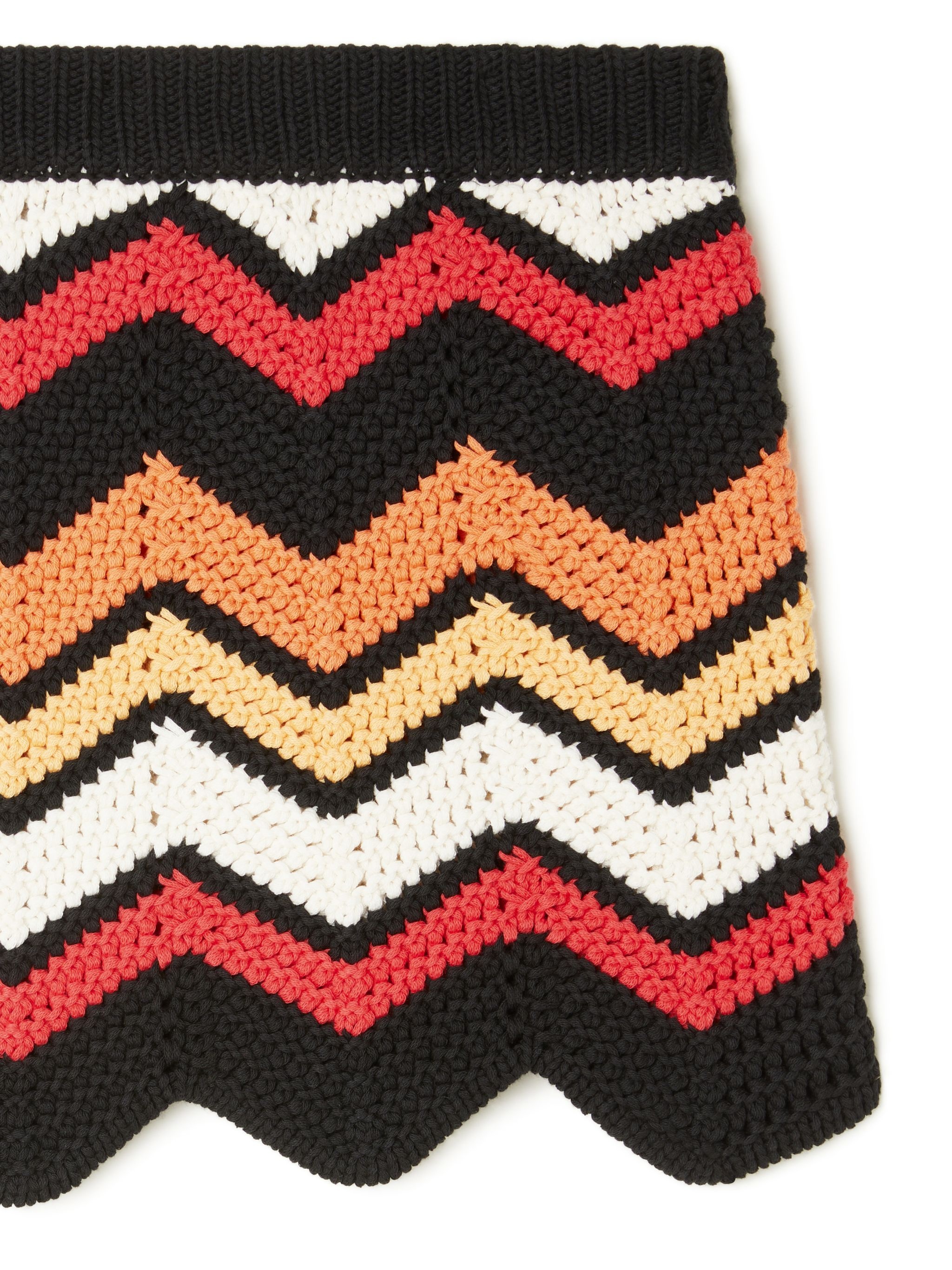 Kaleidoscopic Chevron Skirt - 8